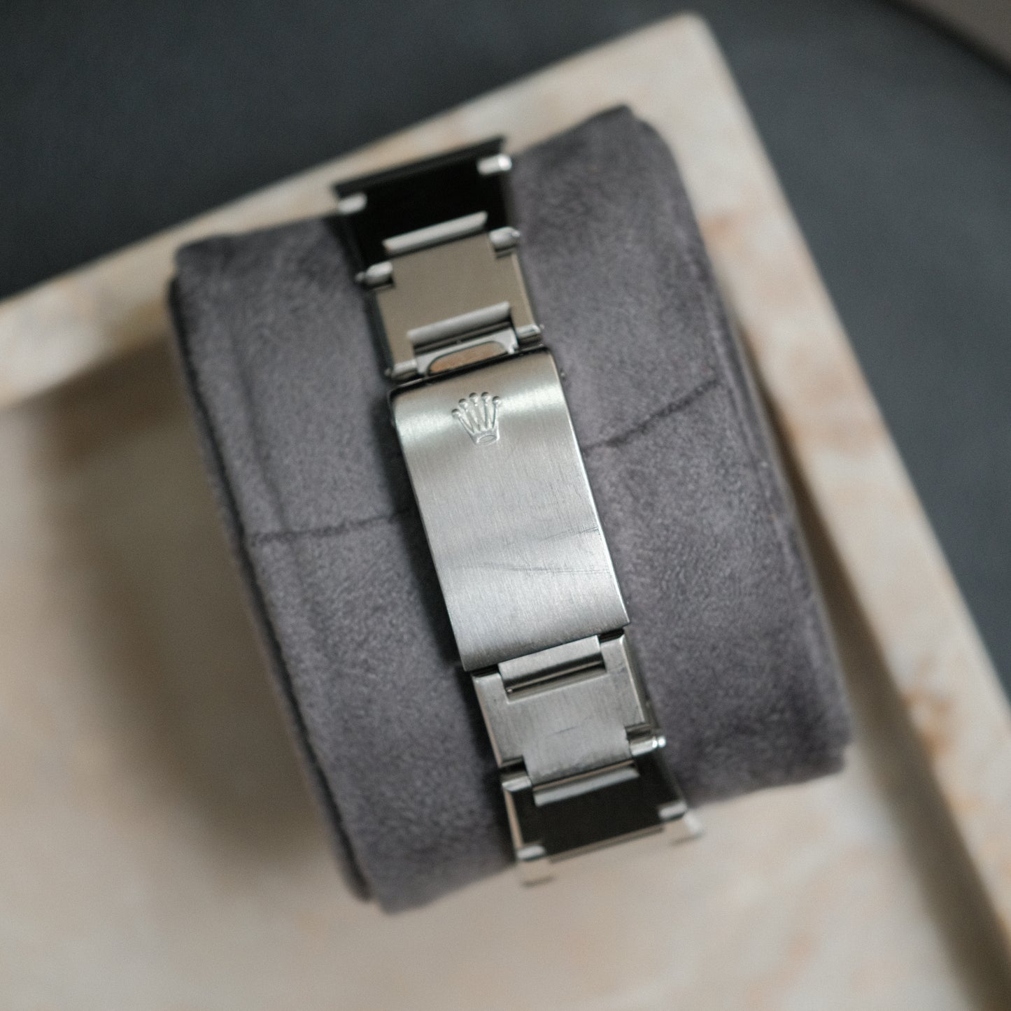 1979 Datejust Oysterquartz steel ref 17000, silver dial.