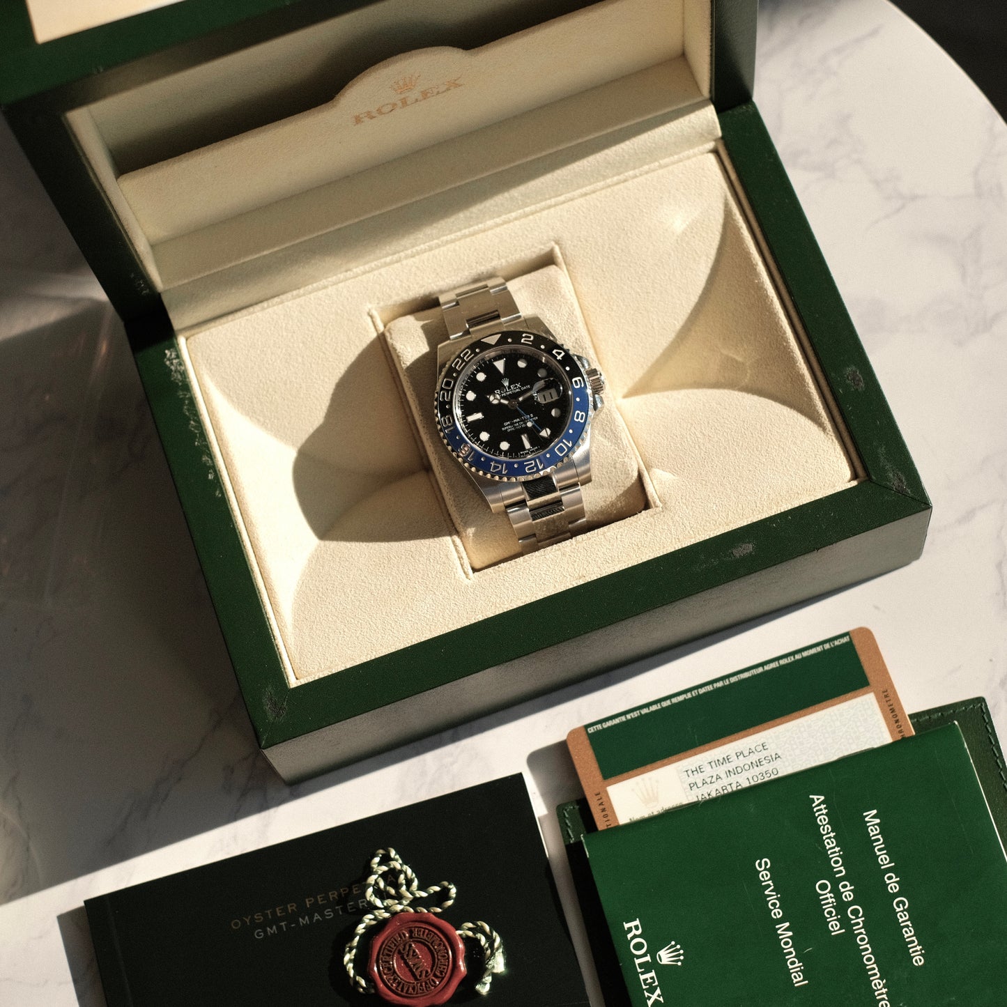 2014 Gmt-Master II ‘Batman’ 116710BLNR, Full Set!
