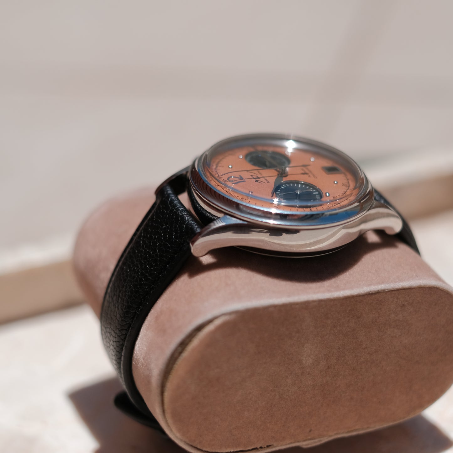 2023 Chronograph 1 Mk 2 Salmon Kakishibu-iro, Box & Papers.