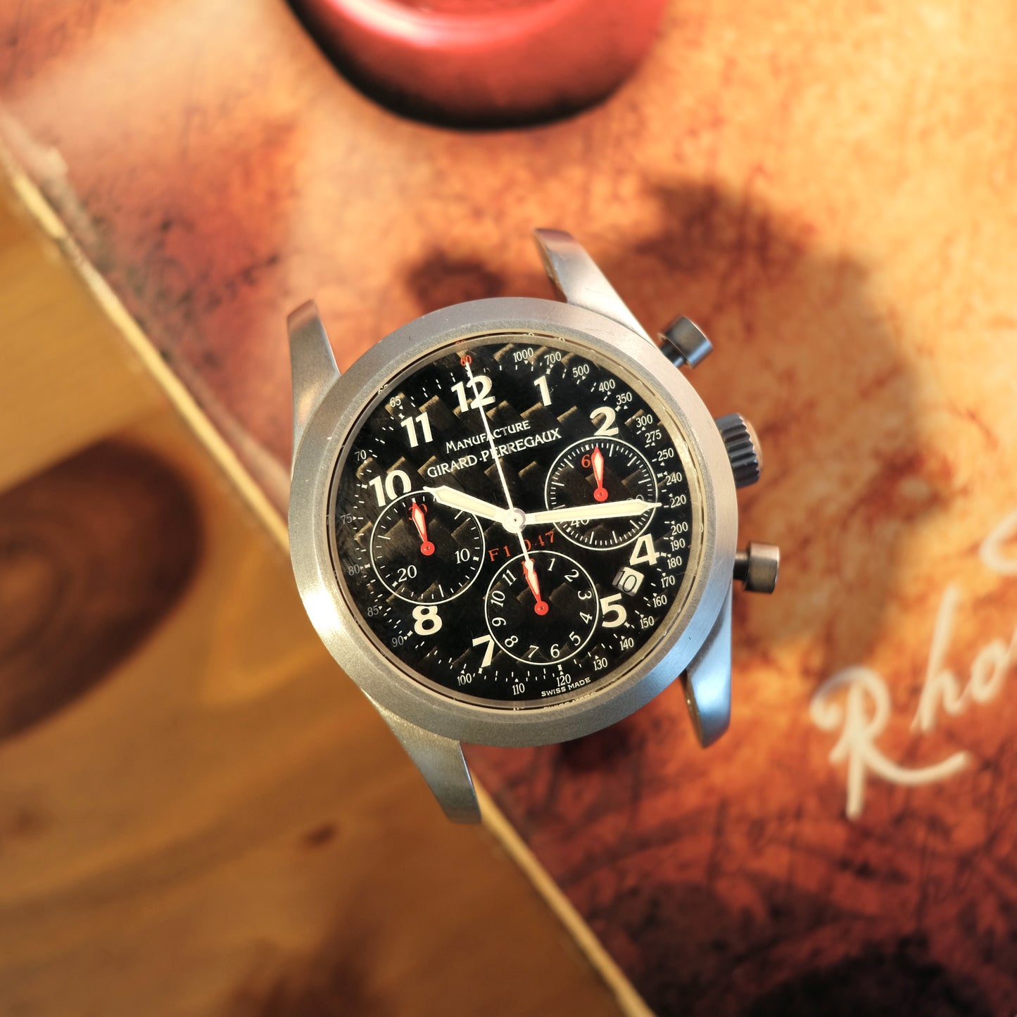 Circa 2000’s Ferrari Chronograph Aluminium Prototype F1 047, Ref 4955