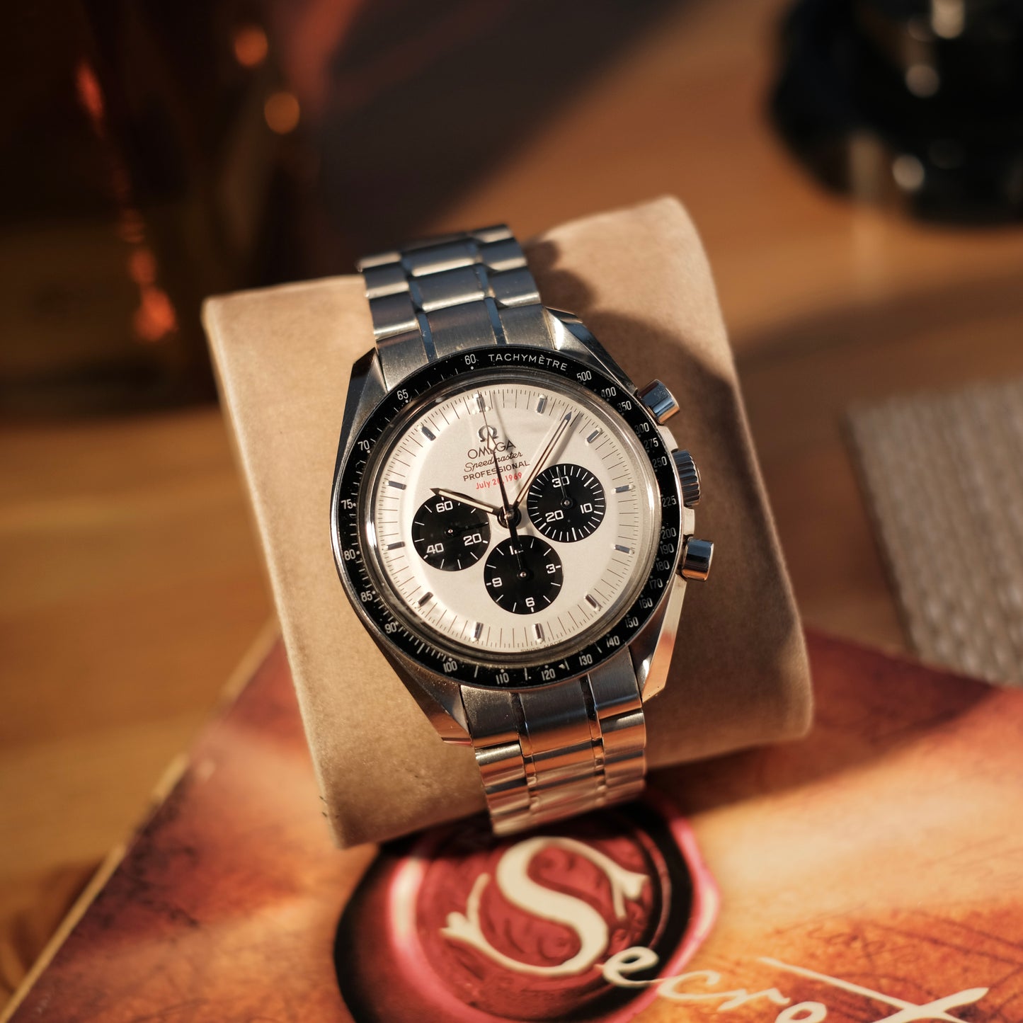 2006 Speedmaster Professional Apollo XI 35th Anniversary Panda, Box & Papers.