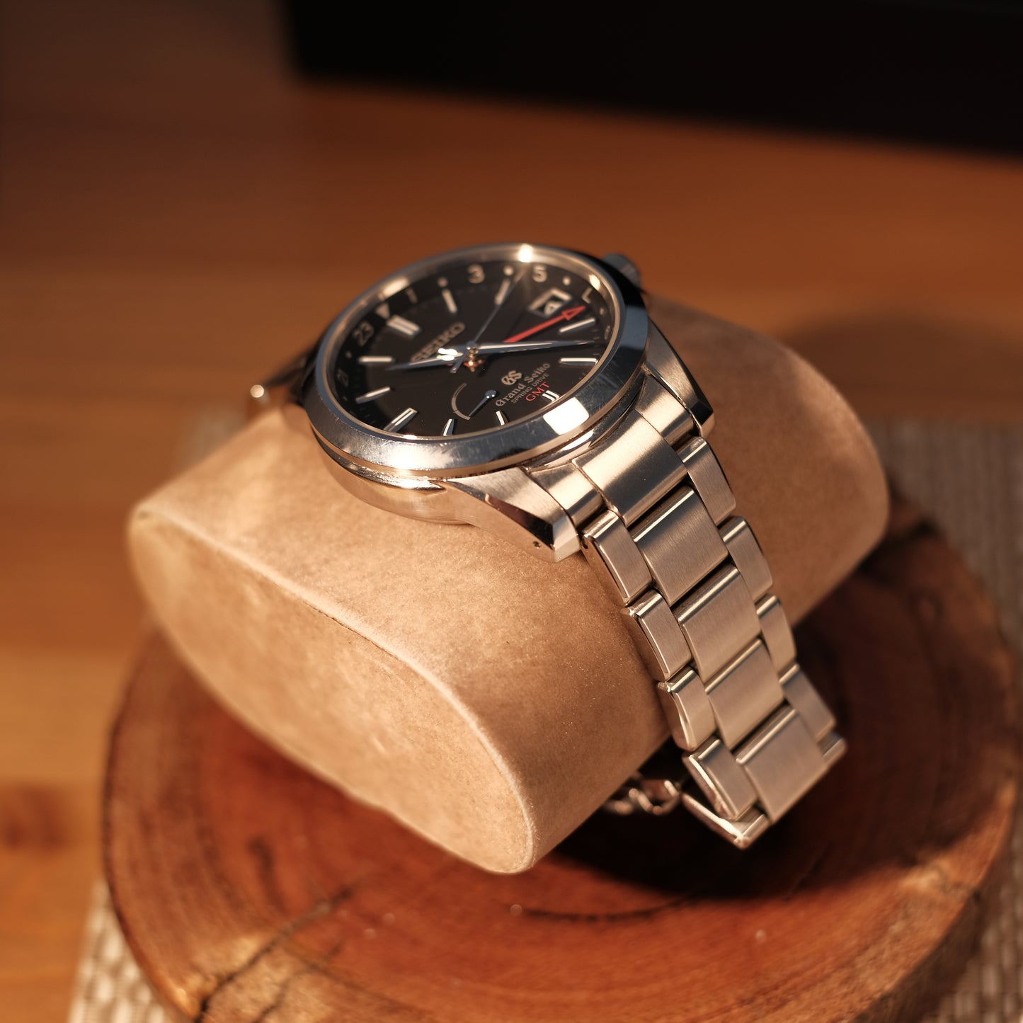 2017 Spring Drive Gmt Ref SBGE013, Box & Papers.