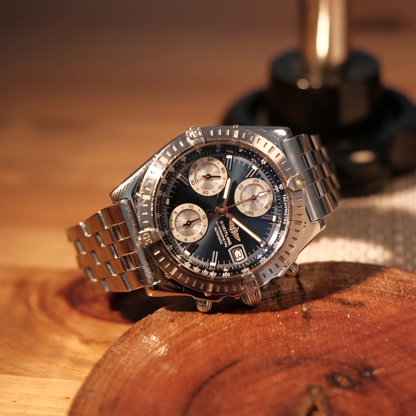 Circa 2000’s Chronomat 39 Blue, Ref A13352.