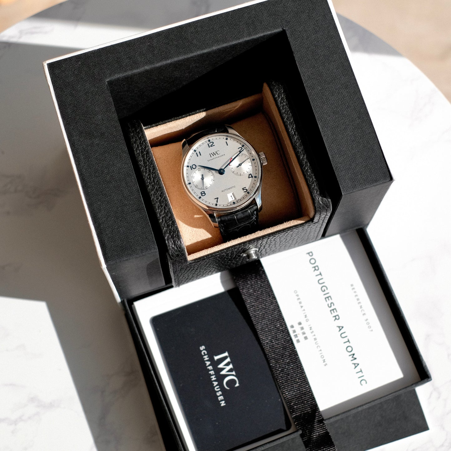 Portugieser 7 Days Silver Automatic, IW500705 Full Set