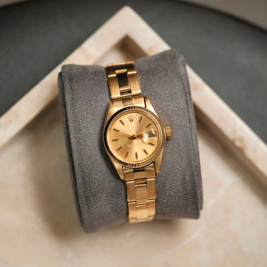 1978 Lady Datejust 6917/8 18k Yellow Gold ‘Ghost’ champagne dial.