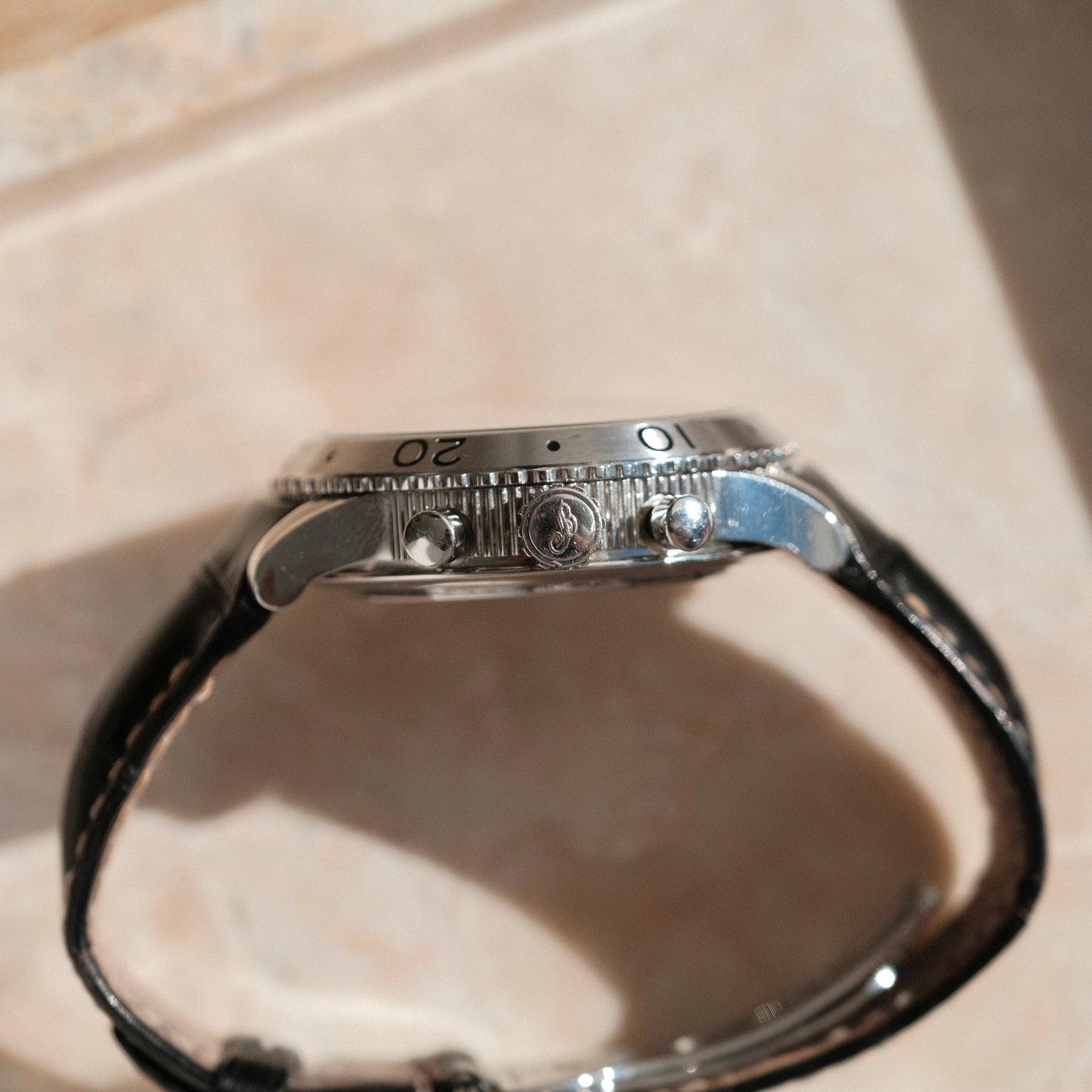 Type XXI Transatlantique Chronograph, Ref 3810ST with Travel Case.