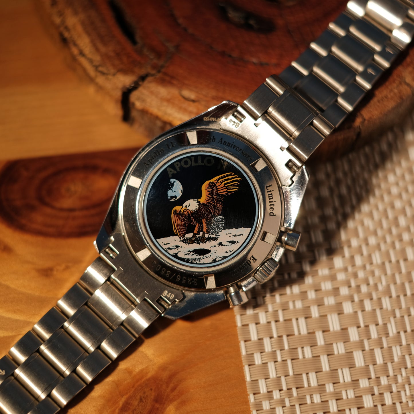 2006 Speedmaster Professional Apollo XI 35th Anniversary Panda, Box & Papers.