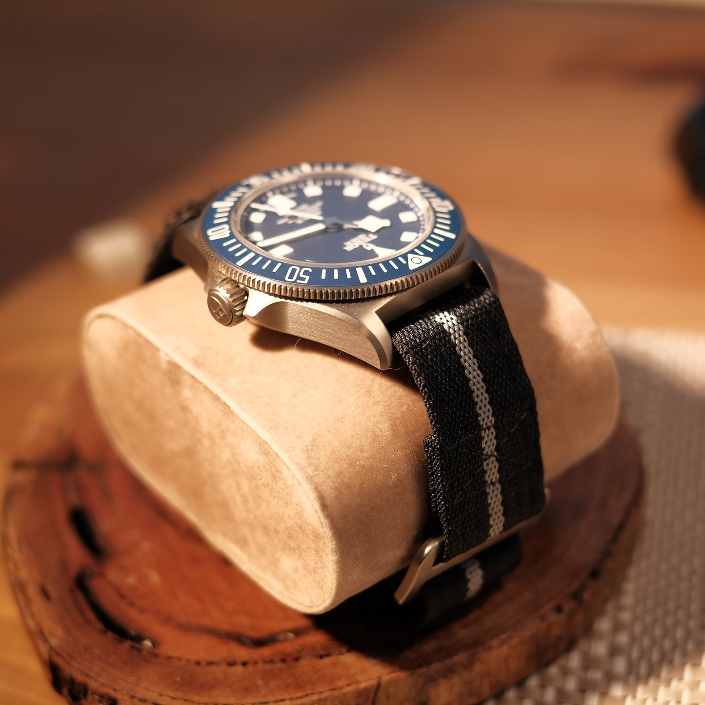 2023 Pelagos FXD Marine Nationale Blue Ref 25707B/23, Box & Papers.