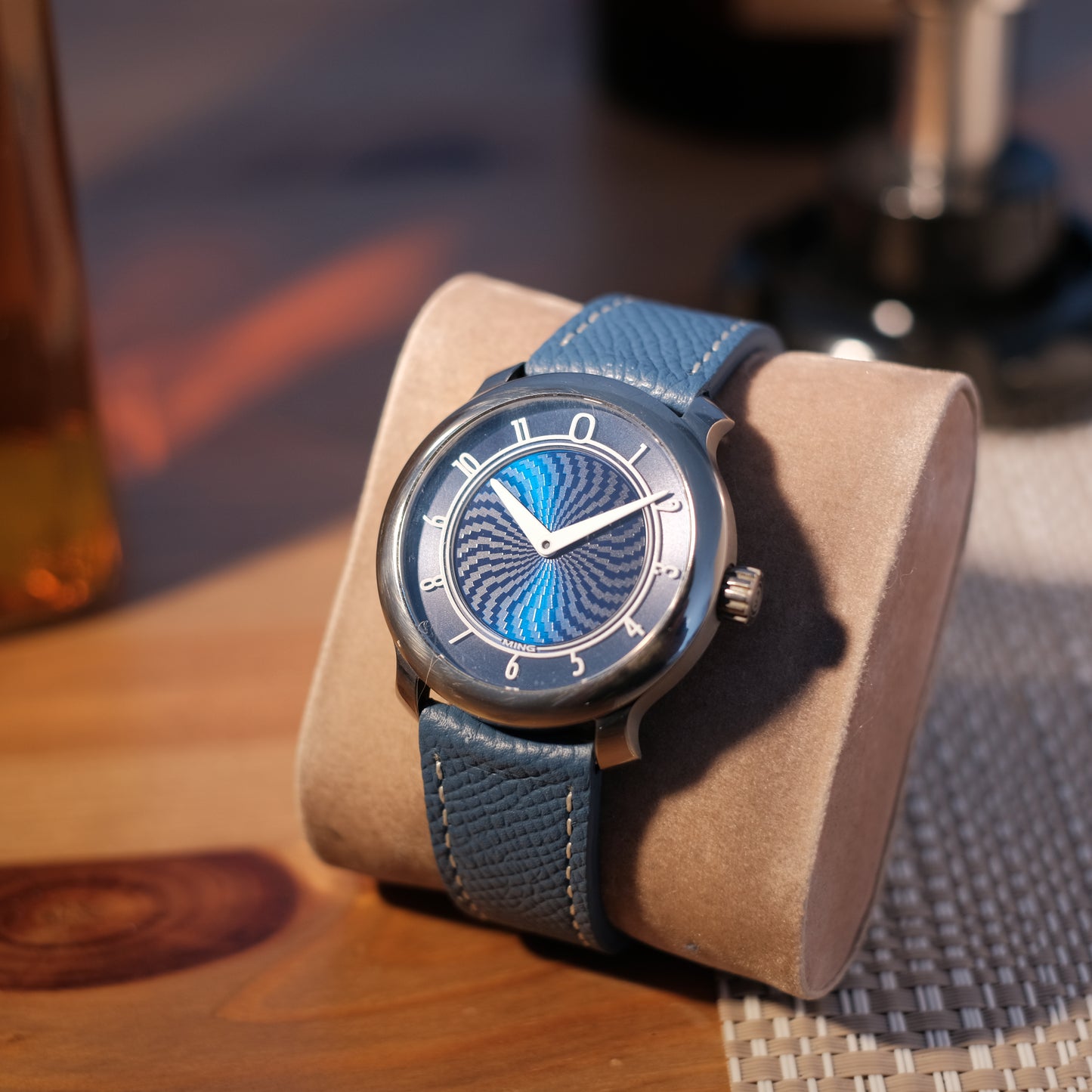 2017 17.01 Titanium Mosaic Guilloche Blue, Limited 150 Pieces Fullset!