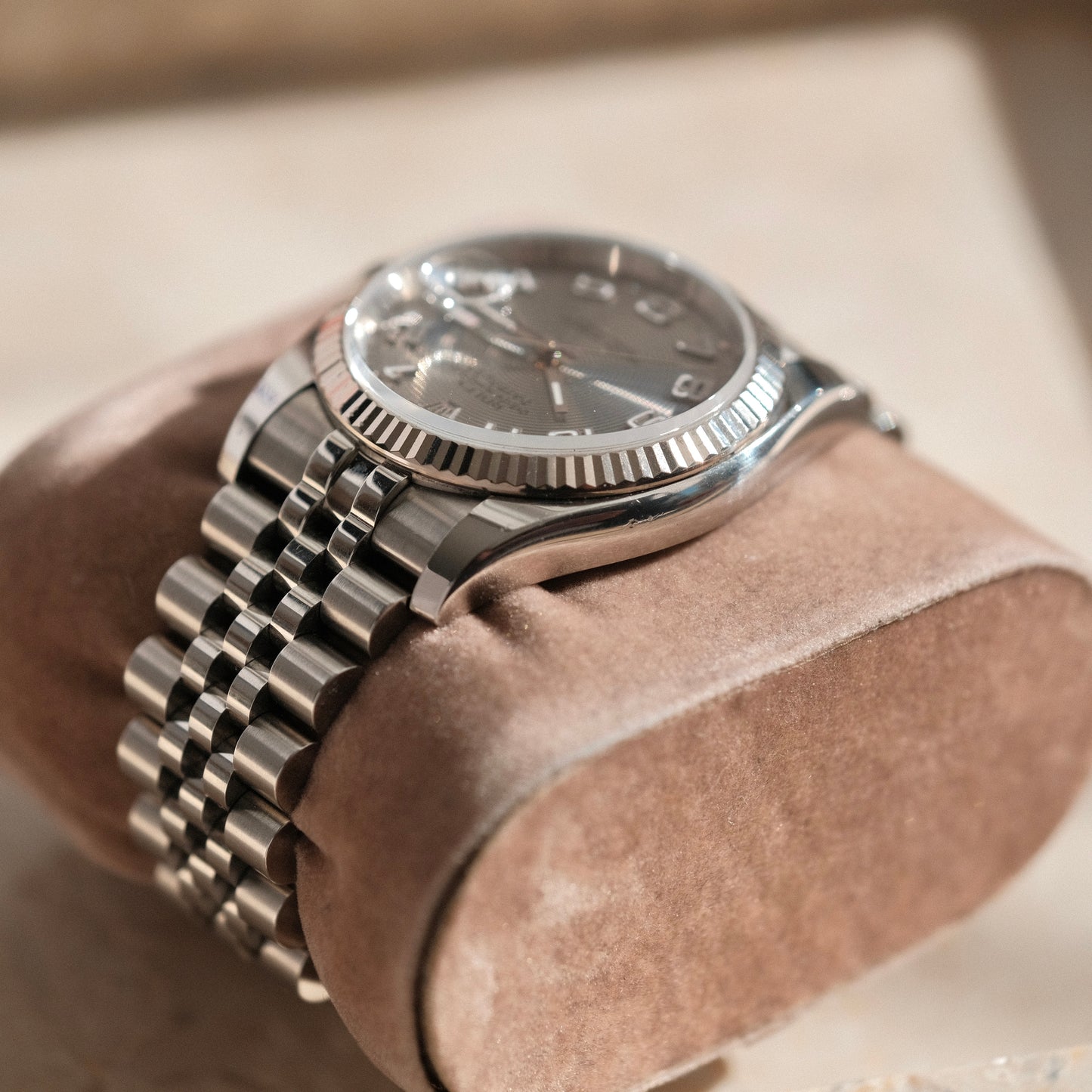 2005 Datejust 36 ref 116234 ‘Concentric Racing’ dial, Box & Papers.