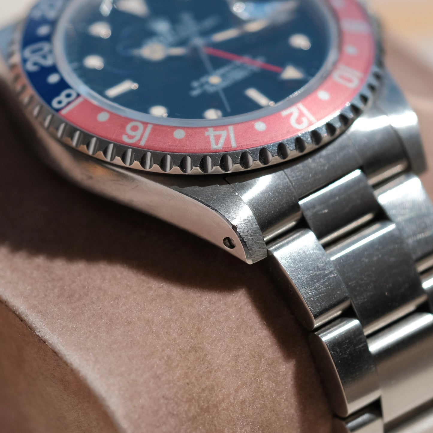 1995 Gmt-Master 16700 Pink Flamingo Creamy Patina, Watch Only.