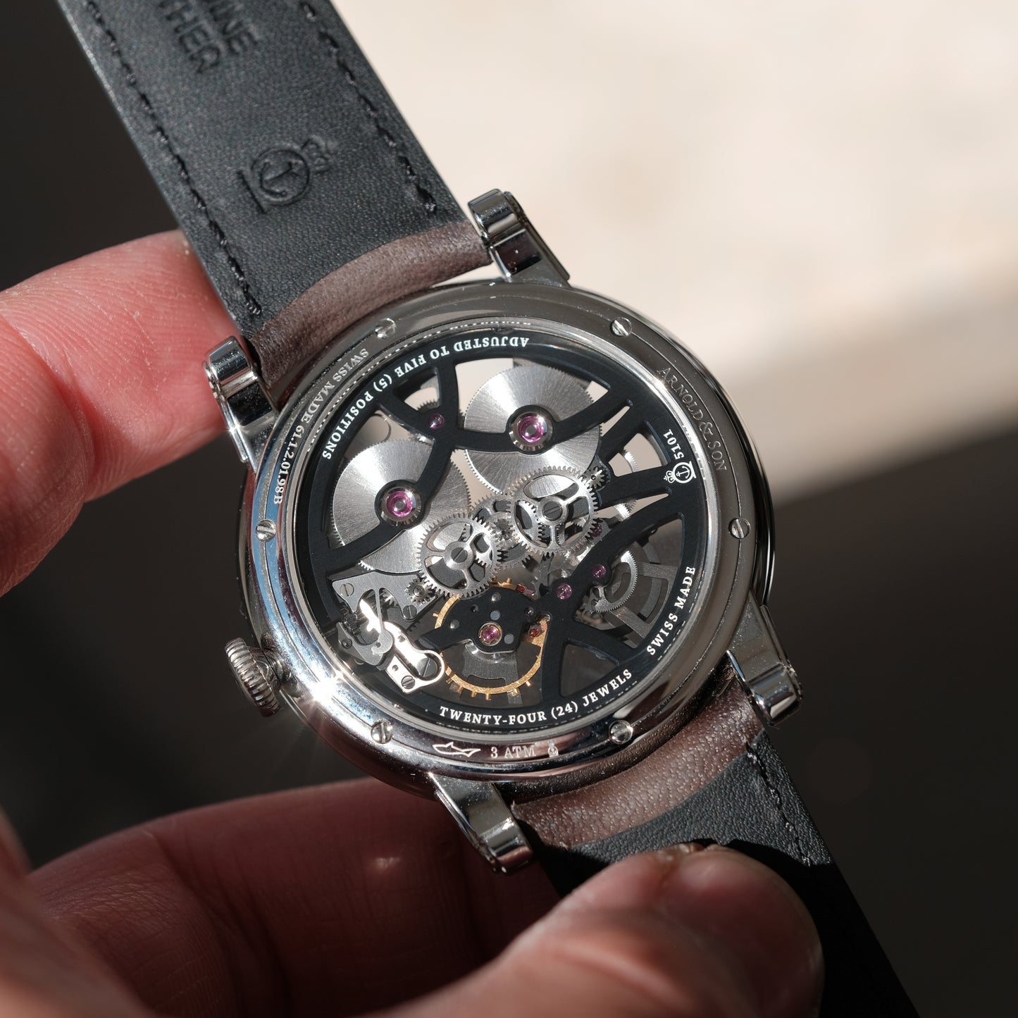 2019 Nebula 41.5 Chronometry Skeleton 1NEAS.BO5A, Box & Papers.