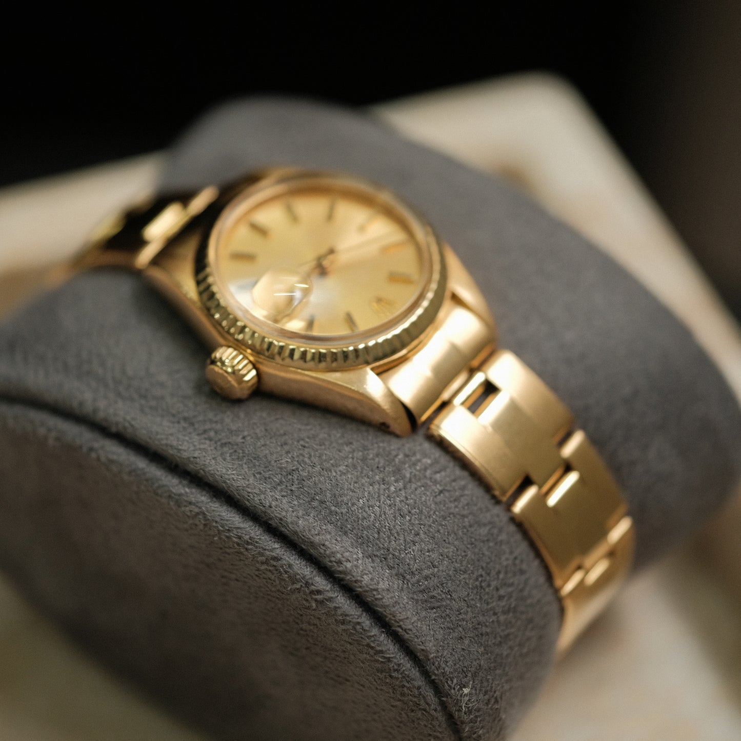 1978 Lady Datejust 6917/8 18k Yellow Gold ‘Ghost’ champagne dial.