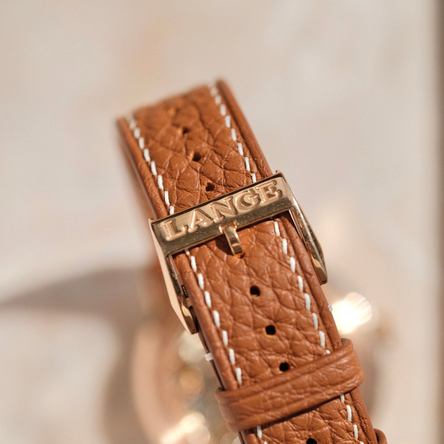 2018 Saxonia 35mm 18k Rose Gold, Box & Papers.