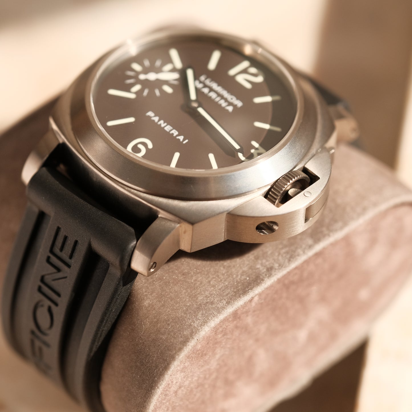 2003 Luminor Marina Tobacco Dial PAM00061C, Rare & Full Set!