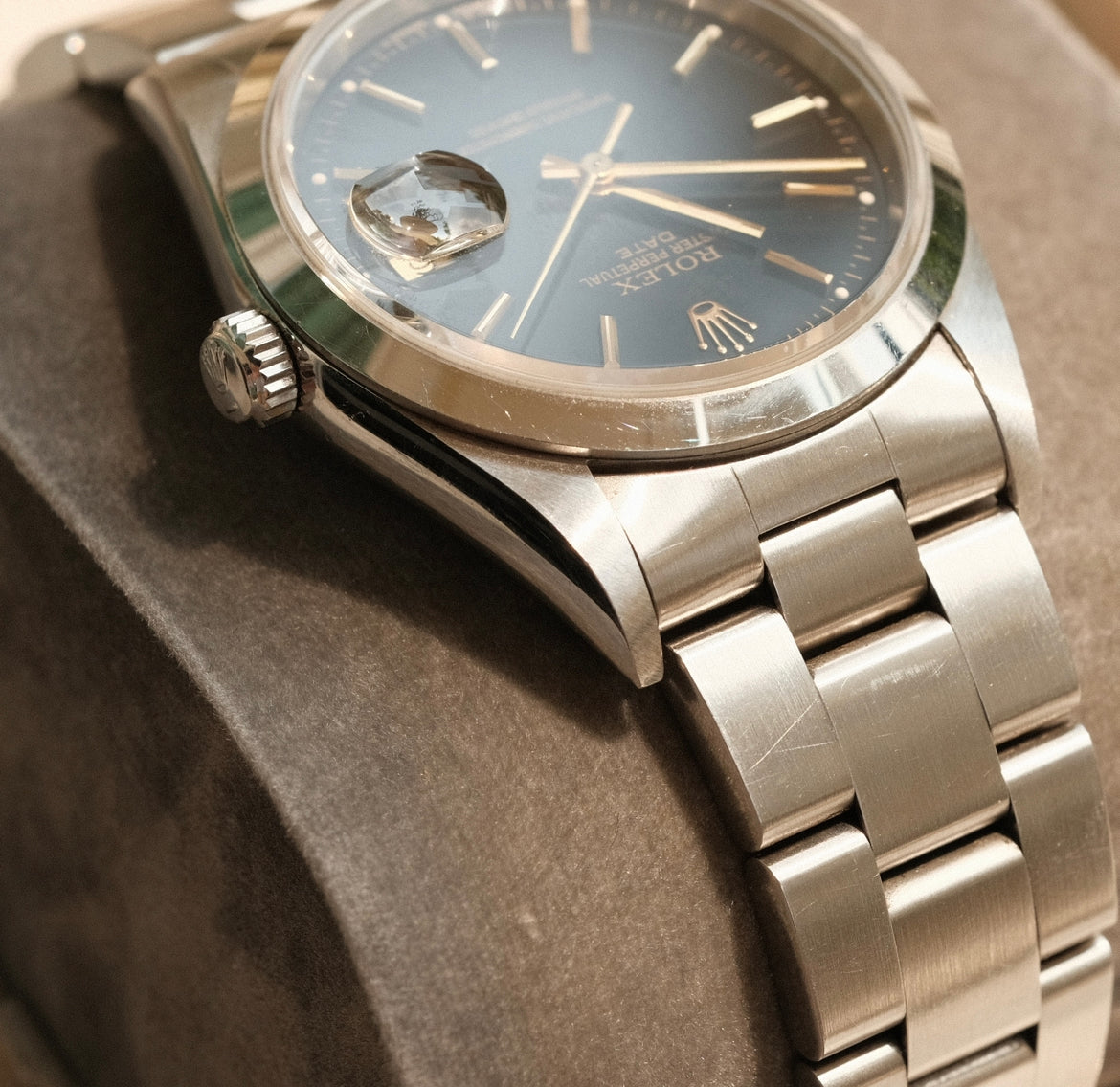 1995 Oyster Perpetual 15200 Black Gilt Dial