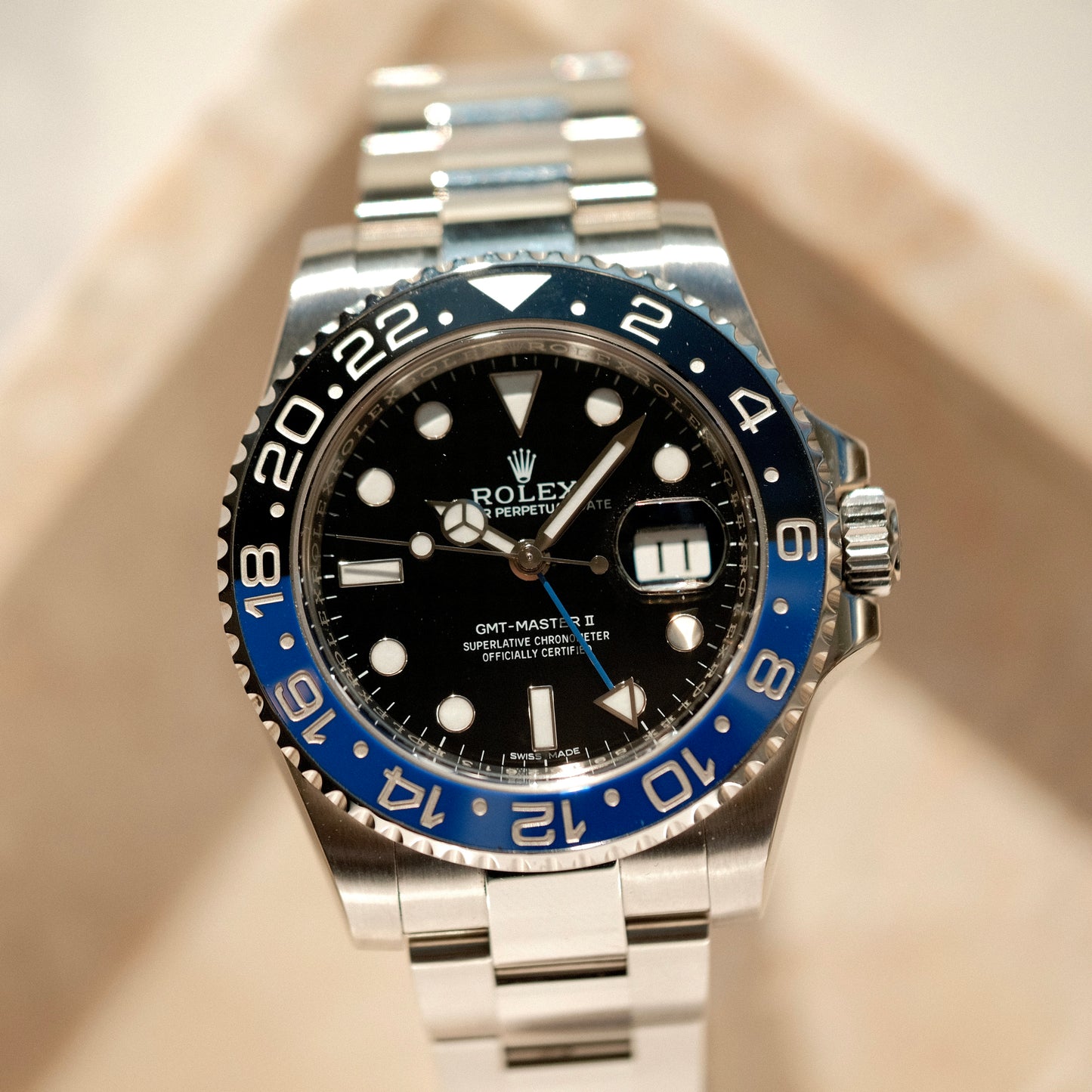 2014 Gmt-Master II ‘Batman’ 116710BLNR, Full Set!