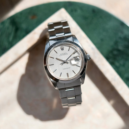 1973 Oyster Date 34 linen dial, Ref 6694.