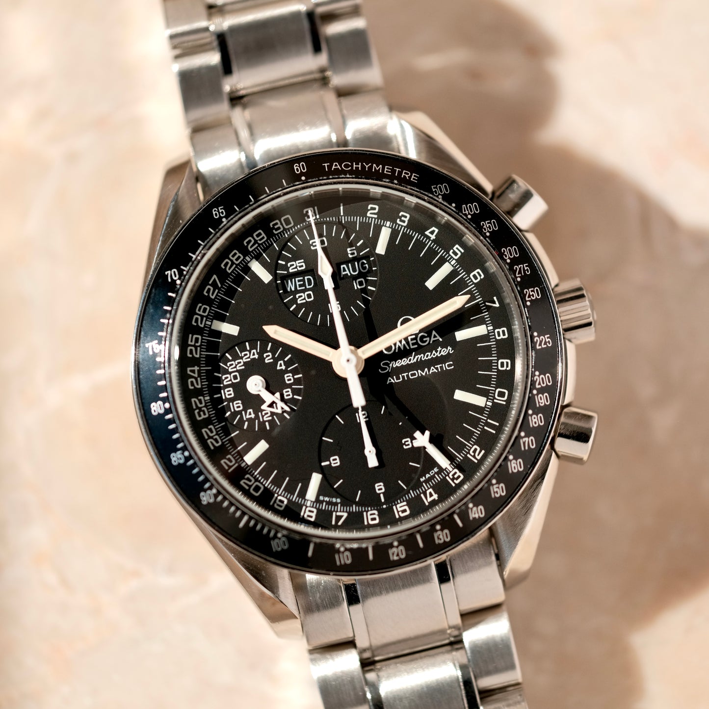 2005 Speedmaster Mk40 Triple-Date Ref 3520.50, Box & Papers.