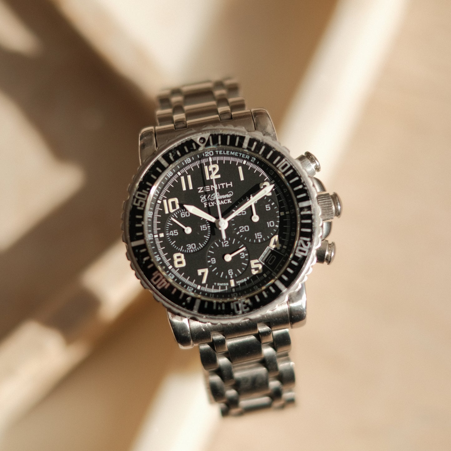 1999 Zenith El Primero Flyback Rainbow Chronograph, Full set!