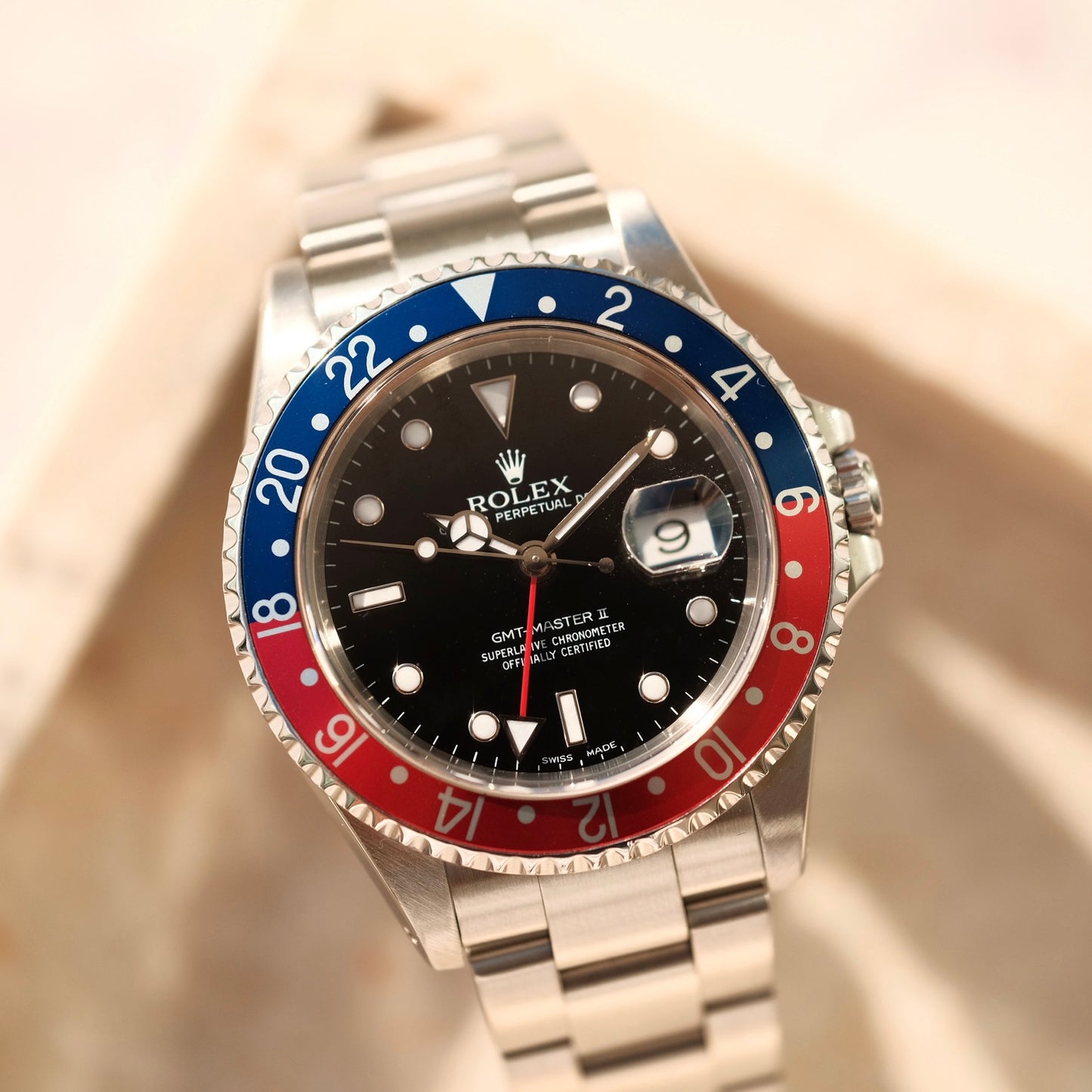 Gmt-Master II ‘Pepsi’ 16710 Full set