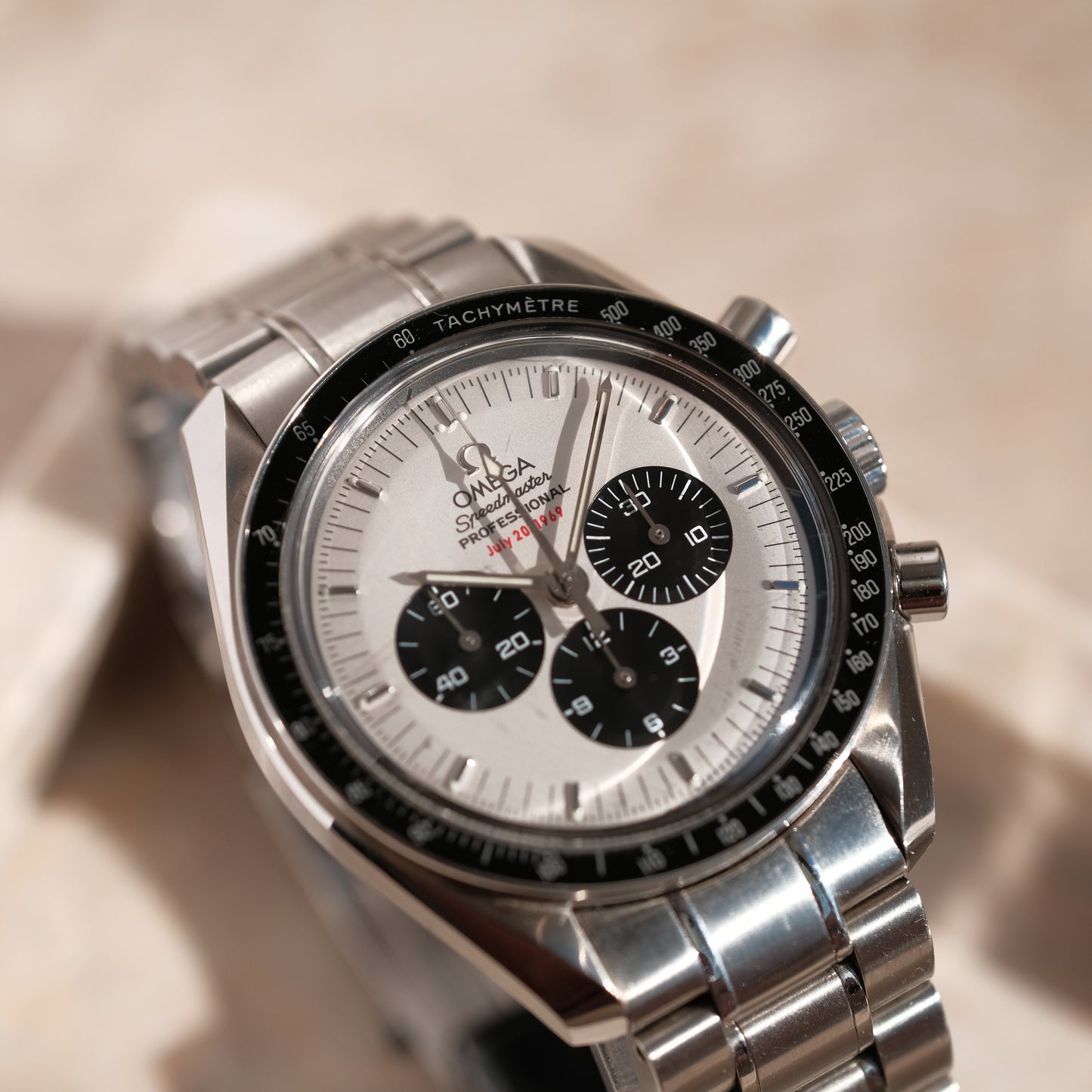 Speedmaster Moonwatch Apollo XI 35th Anniversary Panda, Full set & Unpolished!