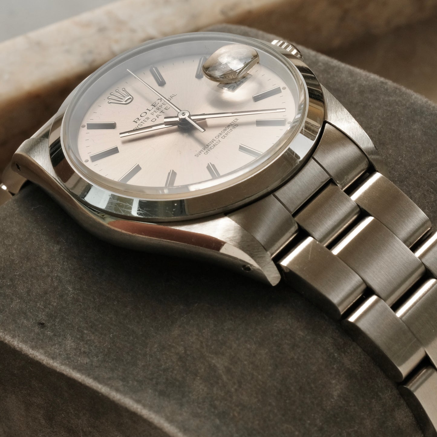 Oyster Perpetual 34 ref 15200, Exceptional Condition & Creamy Tritium