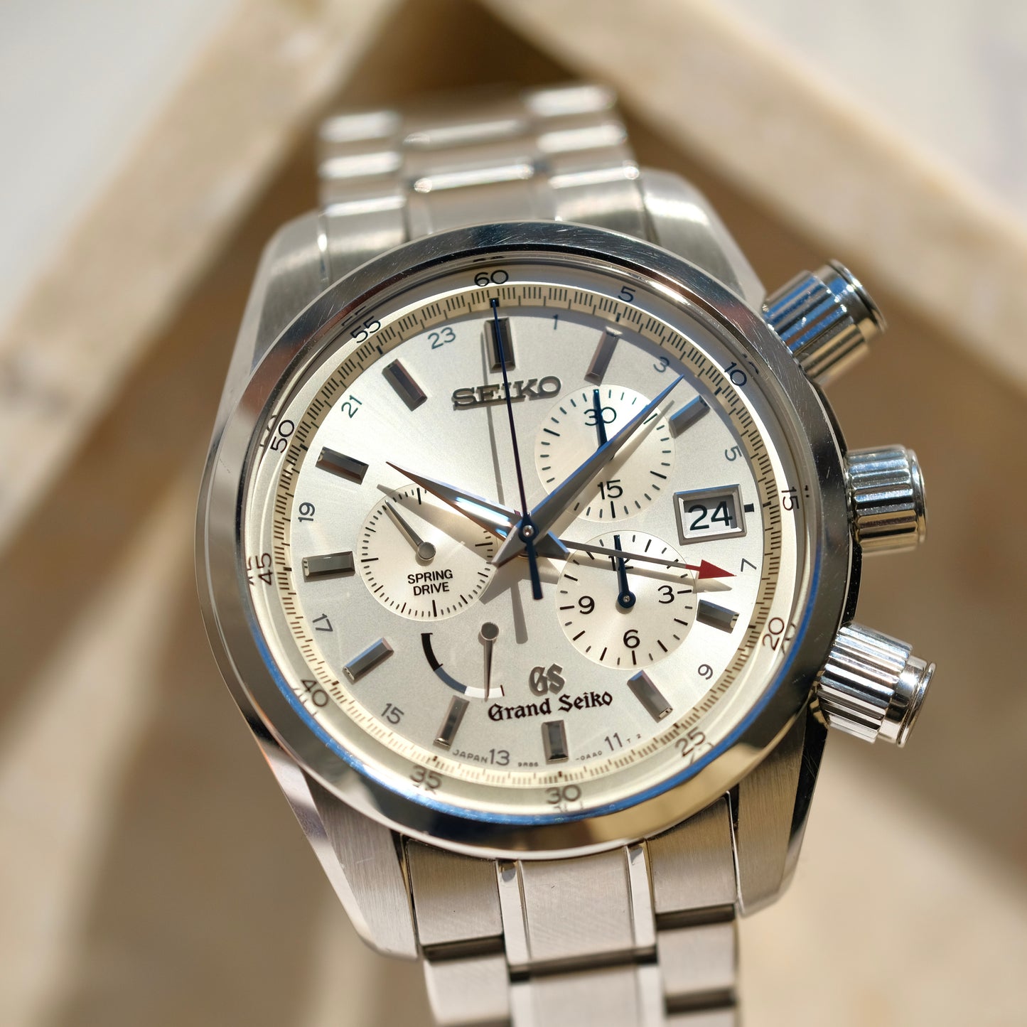 2017 Spring Drive GMT Chronograph SBGC001, Full Set!