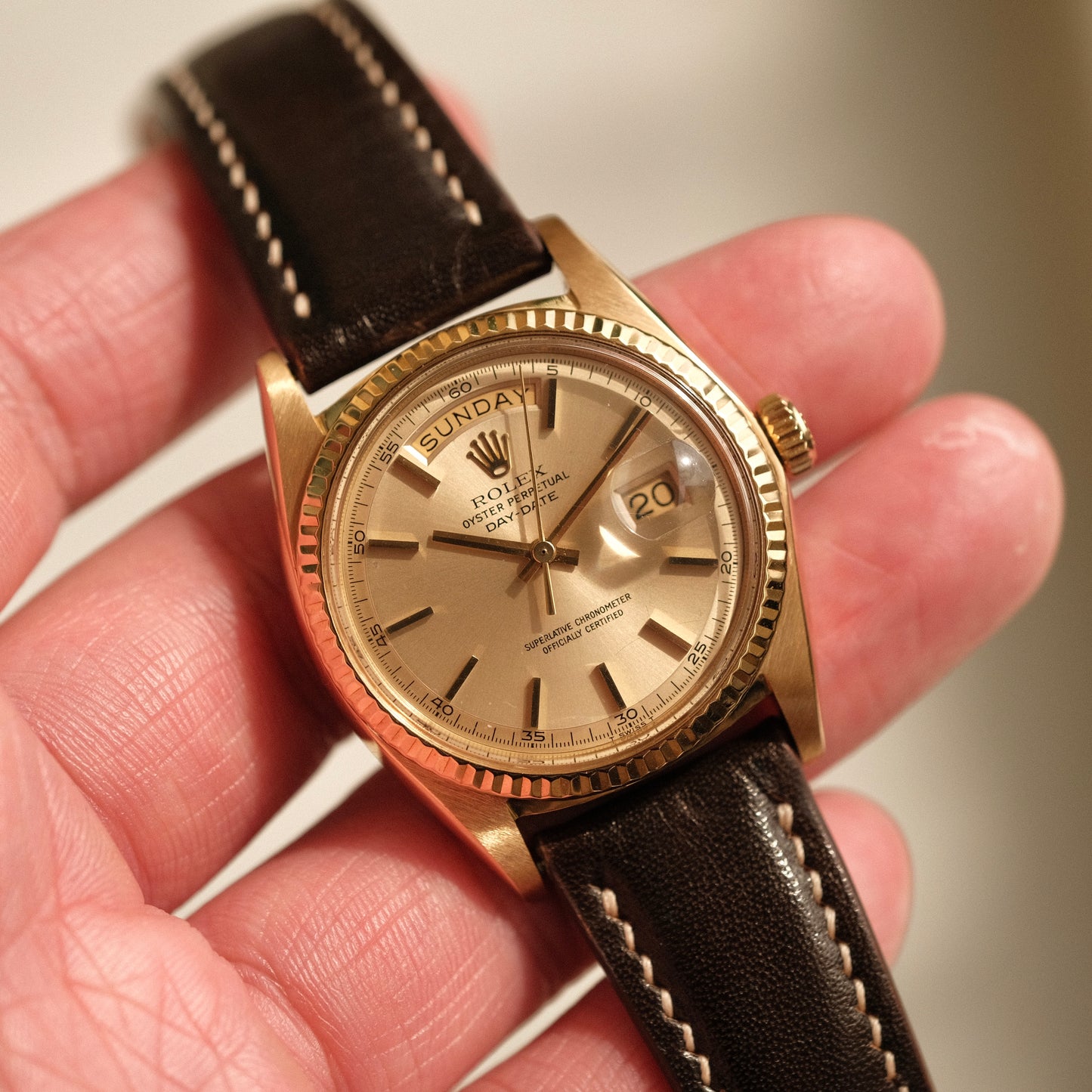 1971 Day-Date 1803 ‘Japan No-Lume’ Dial & Hands.