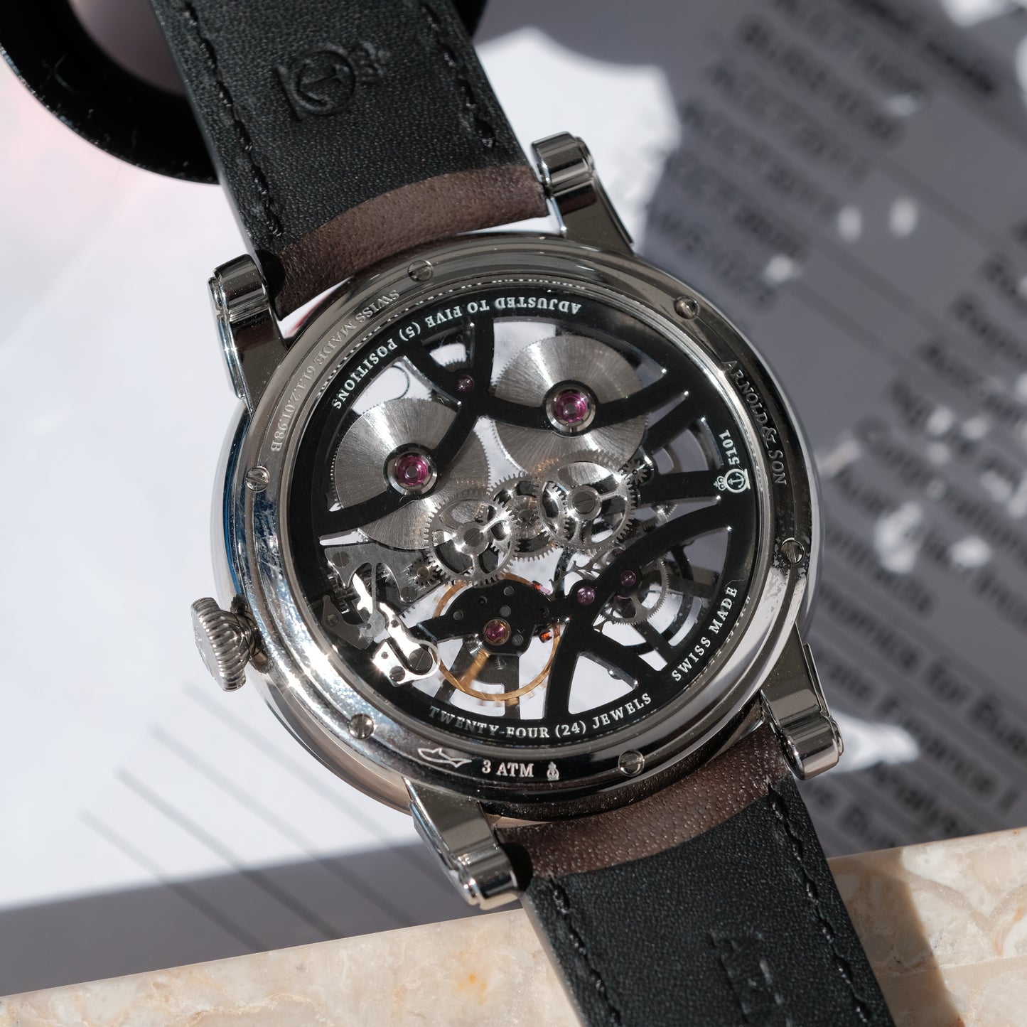 2019 Nebula 41.5 Chronometry Skeleton 1NEAS.BO5A, Box & Papers.