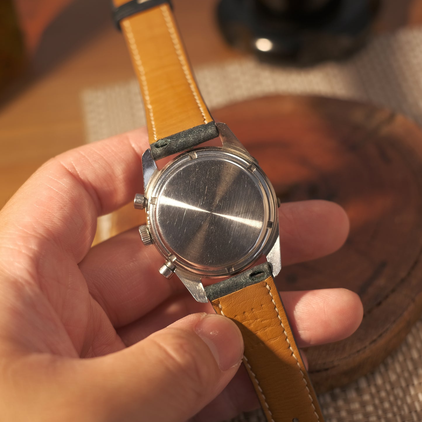 1960’s Triple Date Chronograph Valjoux 72c “Poor man’s Carrera” ref 2547 S.