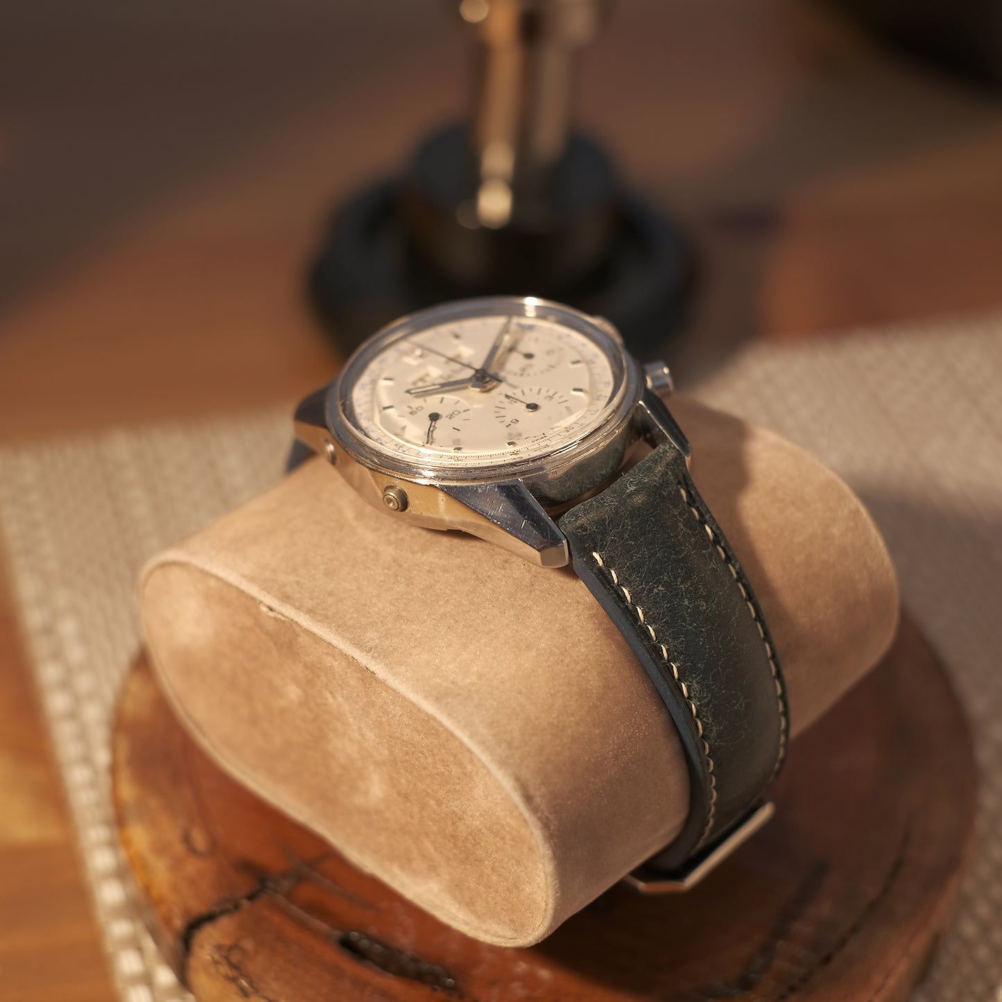 1960’s Triple Date Chronograph Valjoux 72c “Poor man’s Carrera” ref 2547 S.