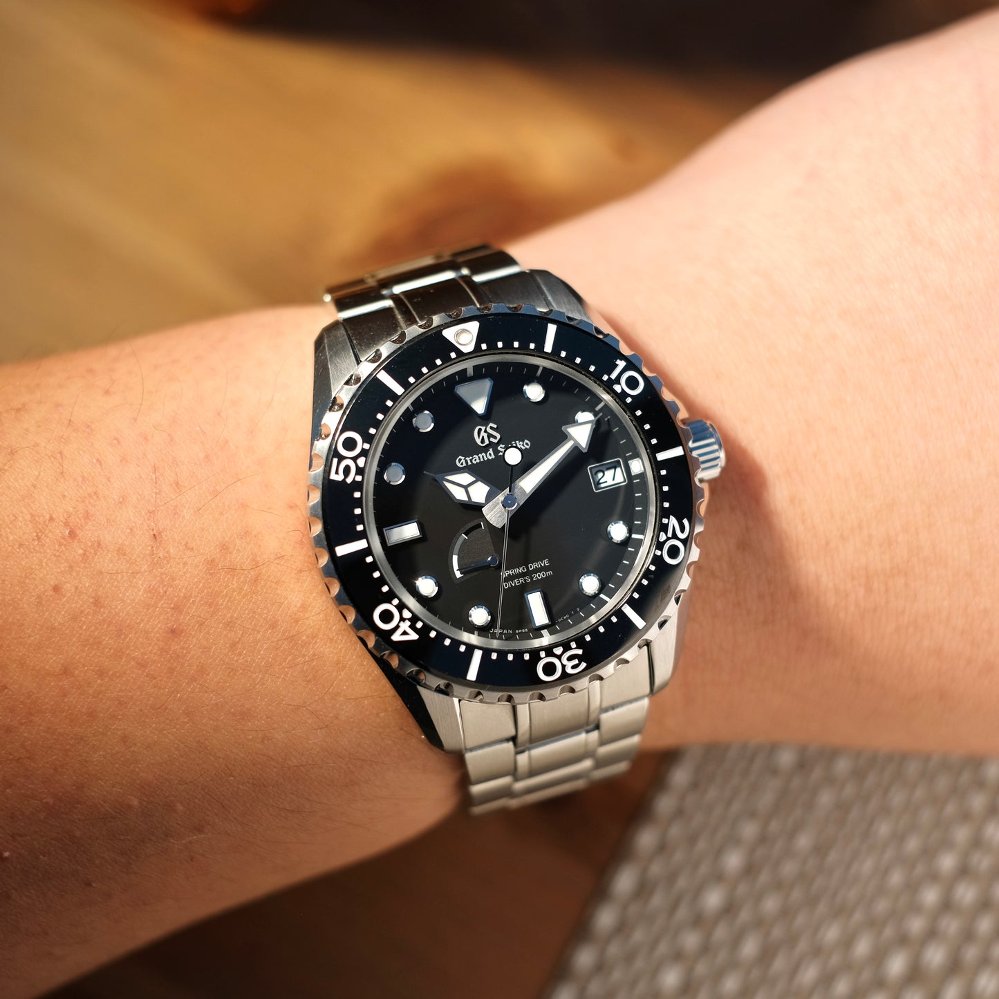 2022 SBGA461G Spring Drive Diver’s Steel, Box & Papers.