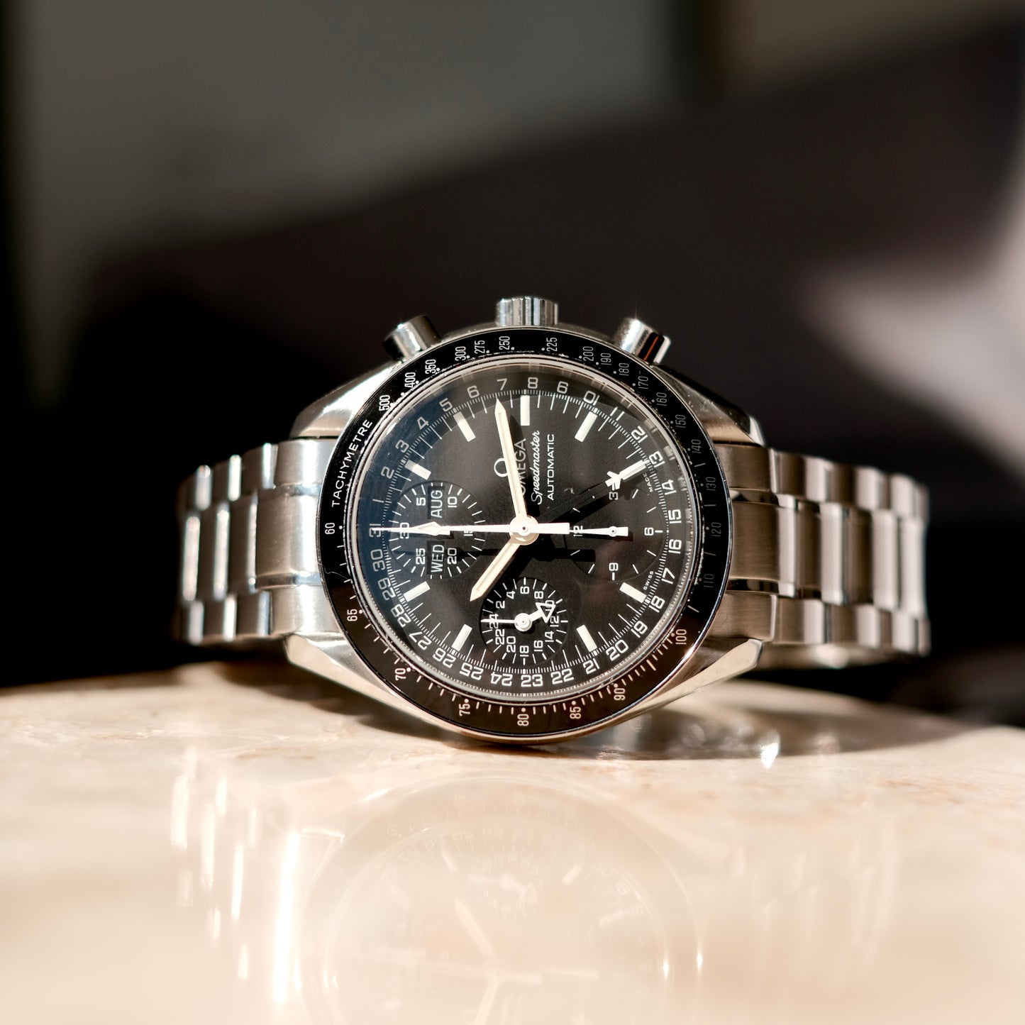2005 Speedmaster Mk40 Triple-Date Ref 3520.50, Box & Papers.