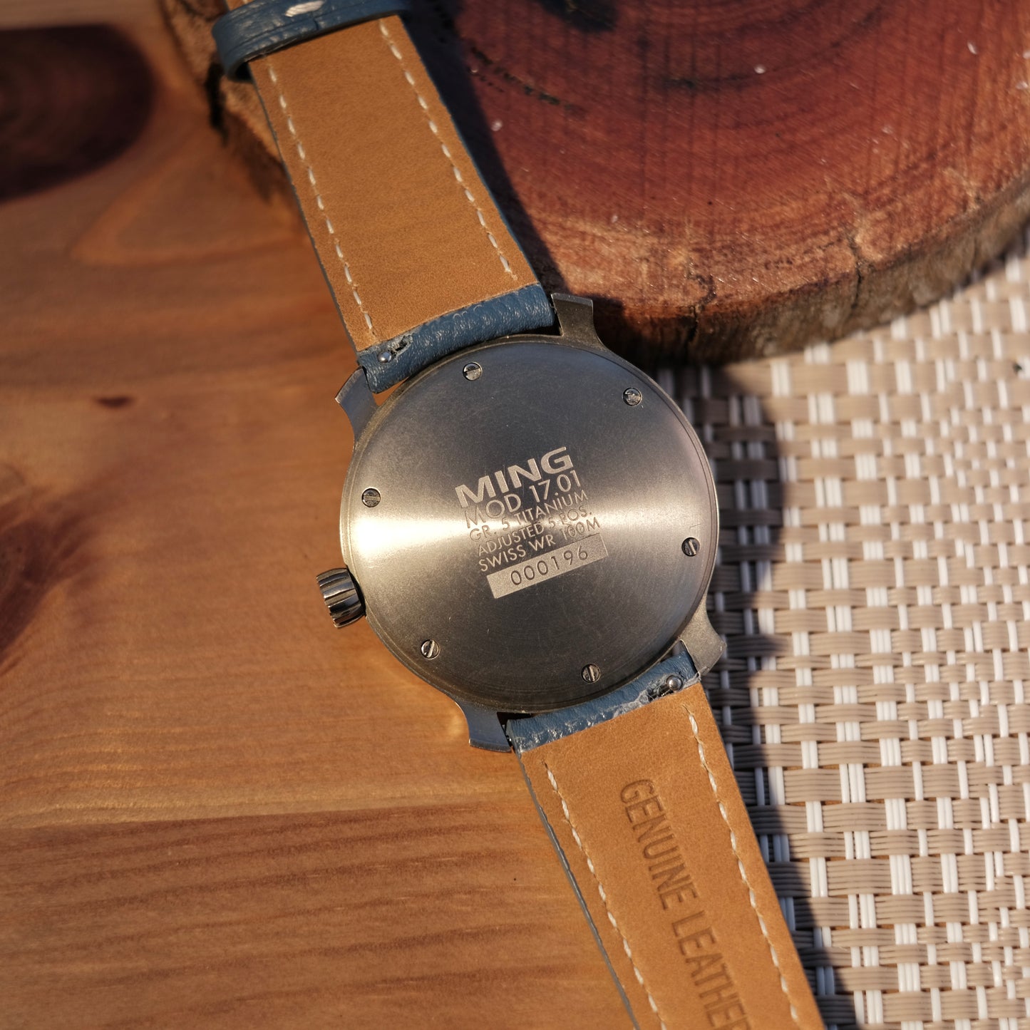 2017 17.01 Titanium Mosaic Guilloche Blue, Limited 150 Pieces Fullset!