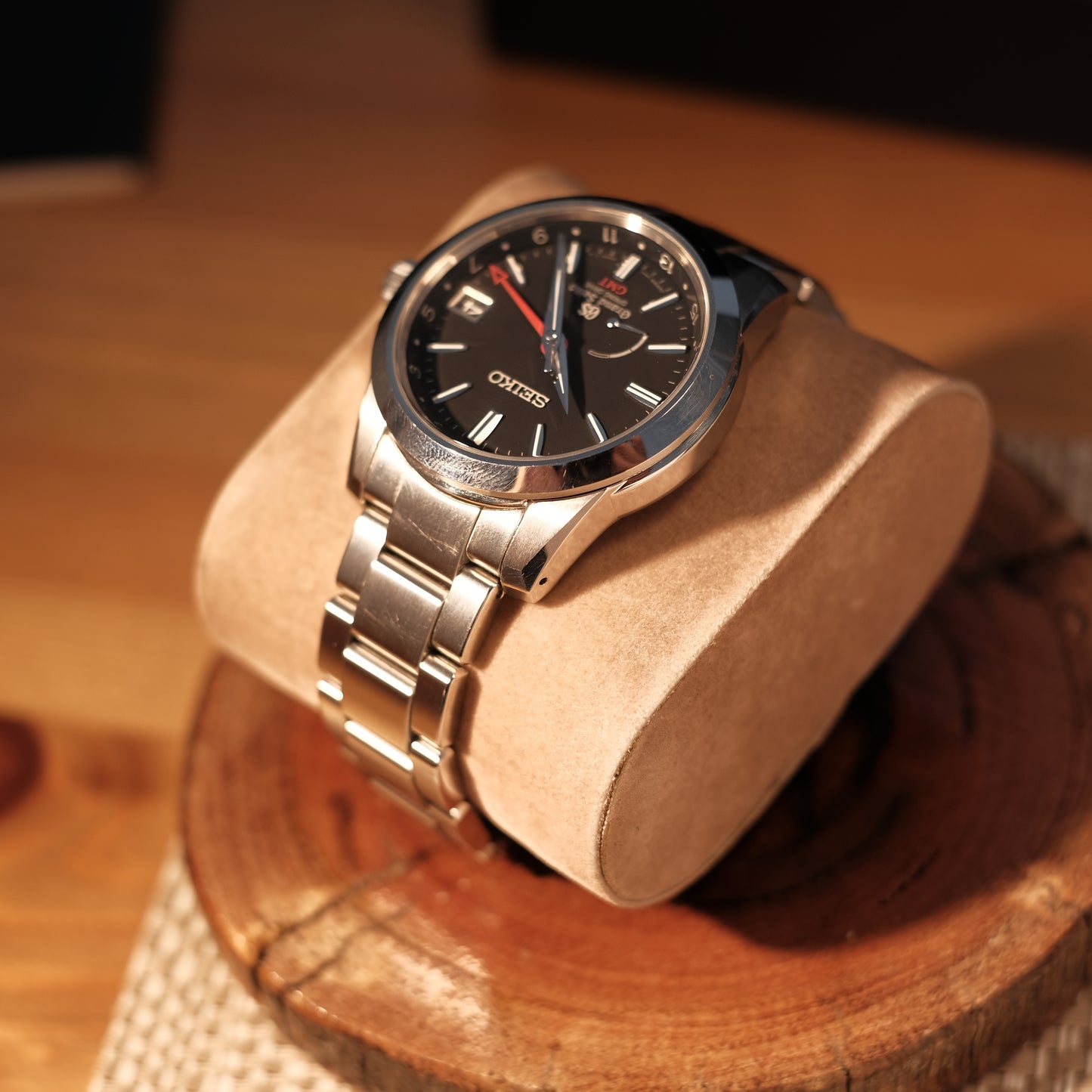 2017 Spring Drive Gmt Ref SBGE013, Box & Papers.