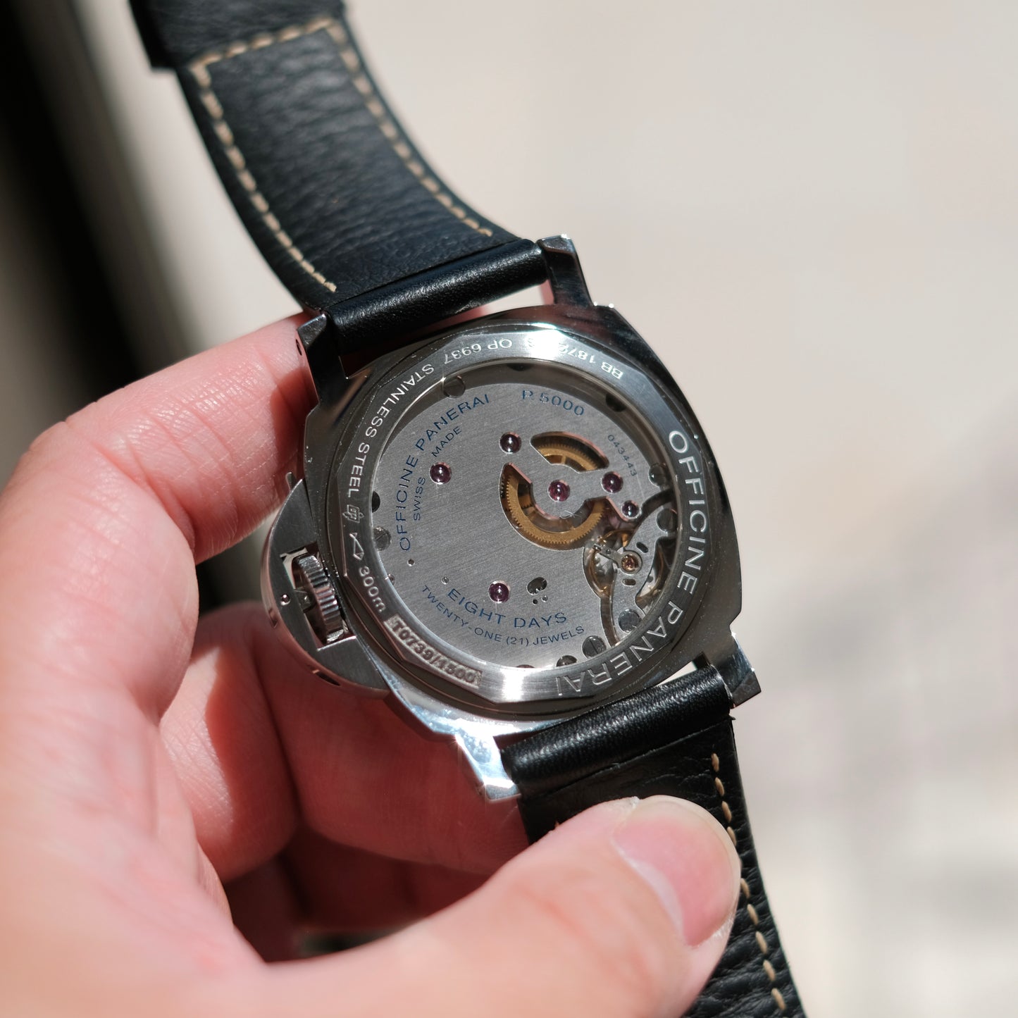 2018 Luminor Base 8 Days Ref PAM00560, Box & Papers.