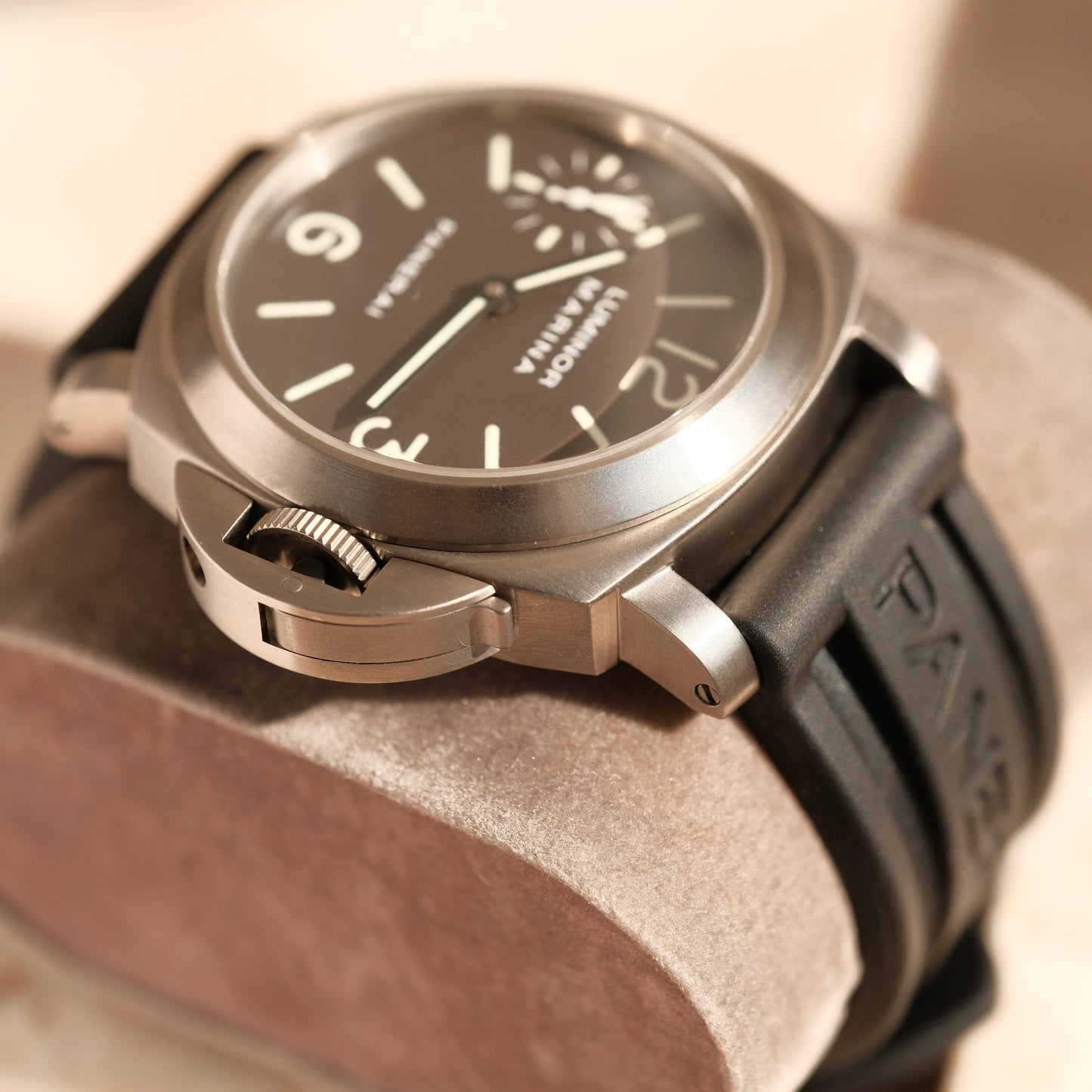 2003 Luminor Marina Tobacco Dial PAM00061C, Rare & Full Set!