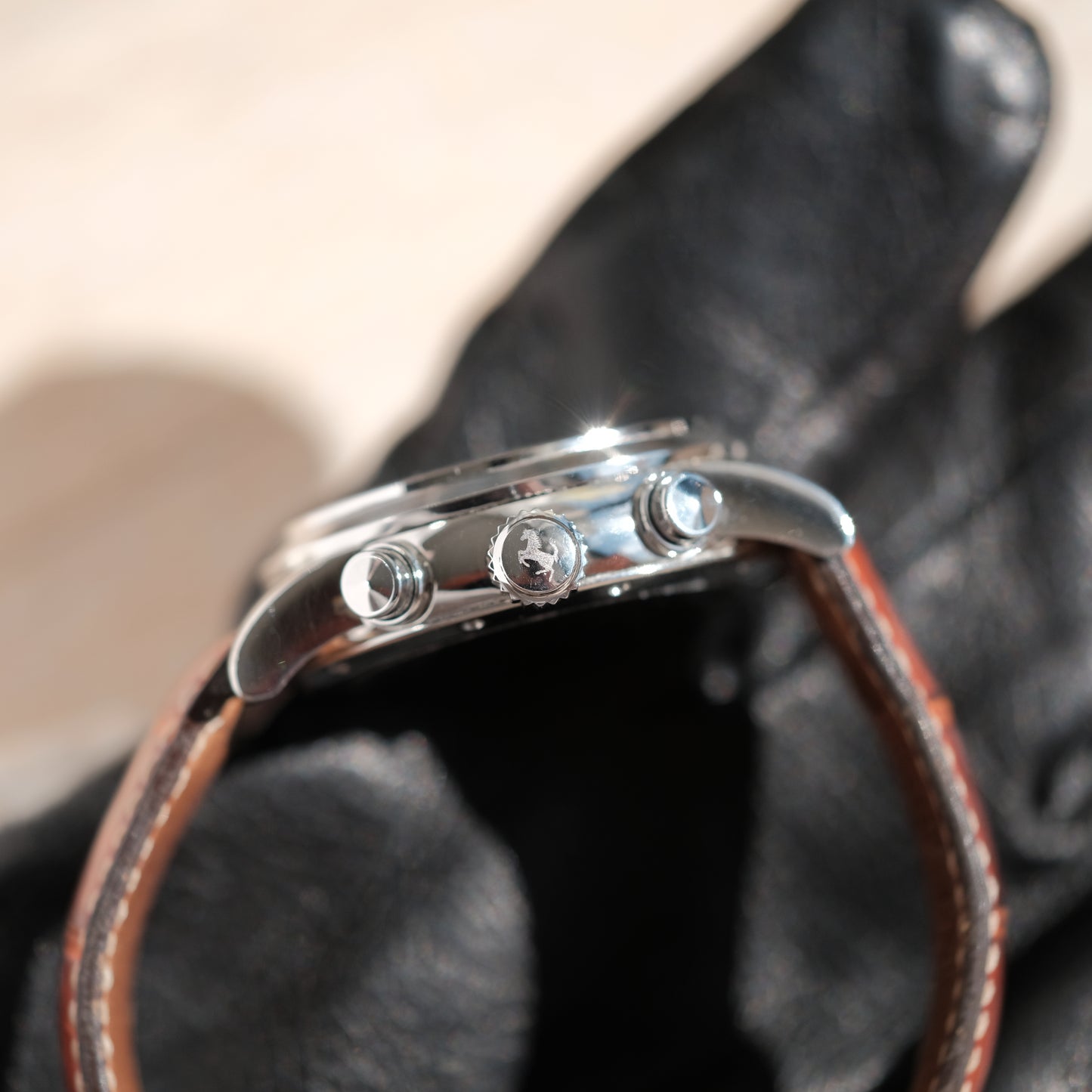 1990’s Ferrari Chronograph ref 8020, With Original Box.