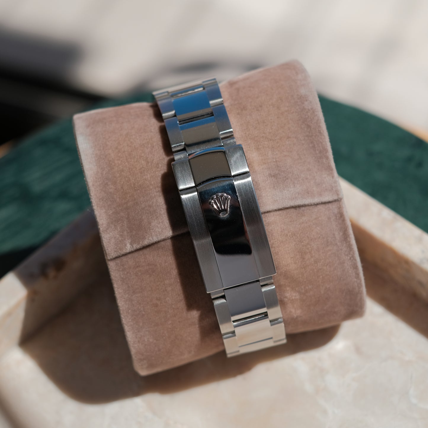 2007 Datejust 36 ref 116200 ‘Computer & Racing’ black Dial & Roulette date, Box & Papers.