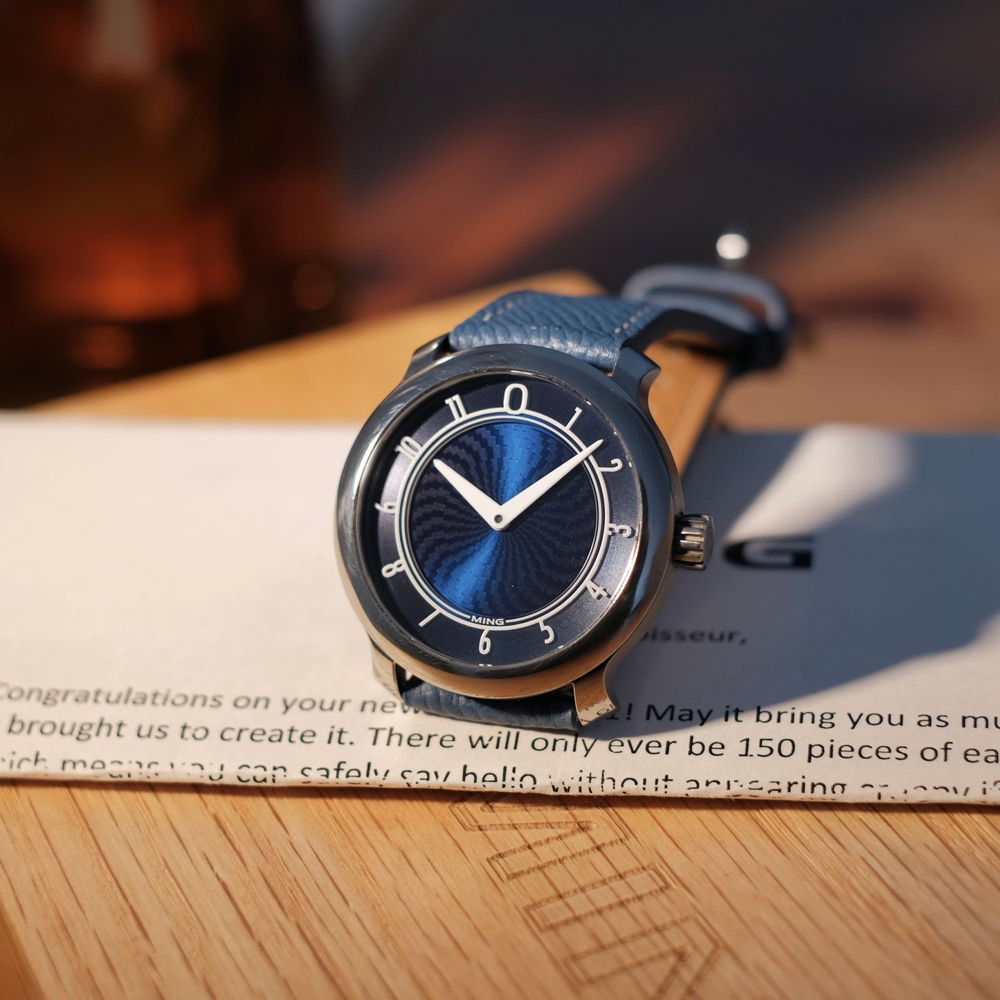 2017 17.01 Titanium Mosaic Guilloche Blue, Limited 150 Pieces Fullset!