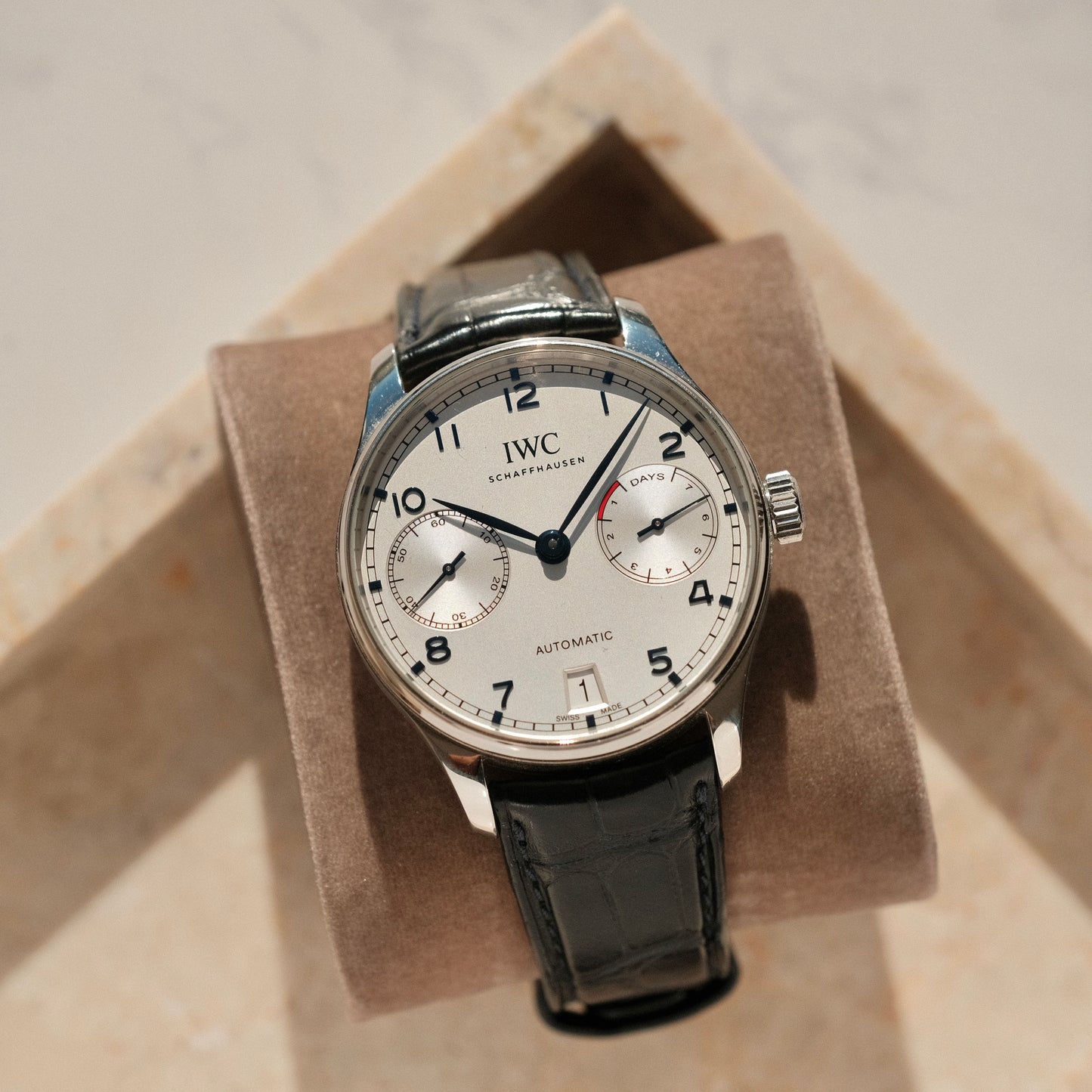 Portugieser 7 Days Silver Automatic, IW500705 Full Set