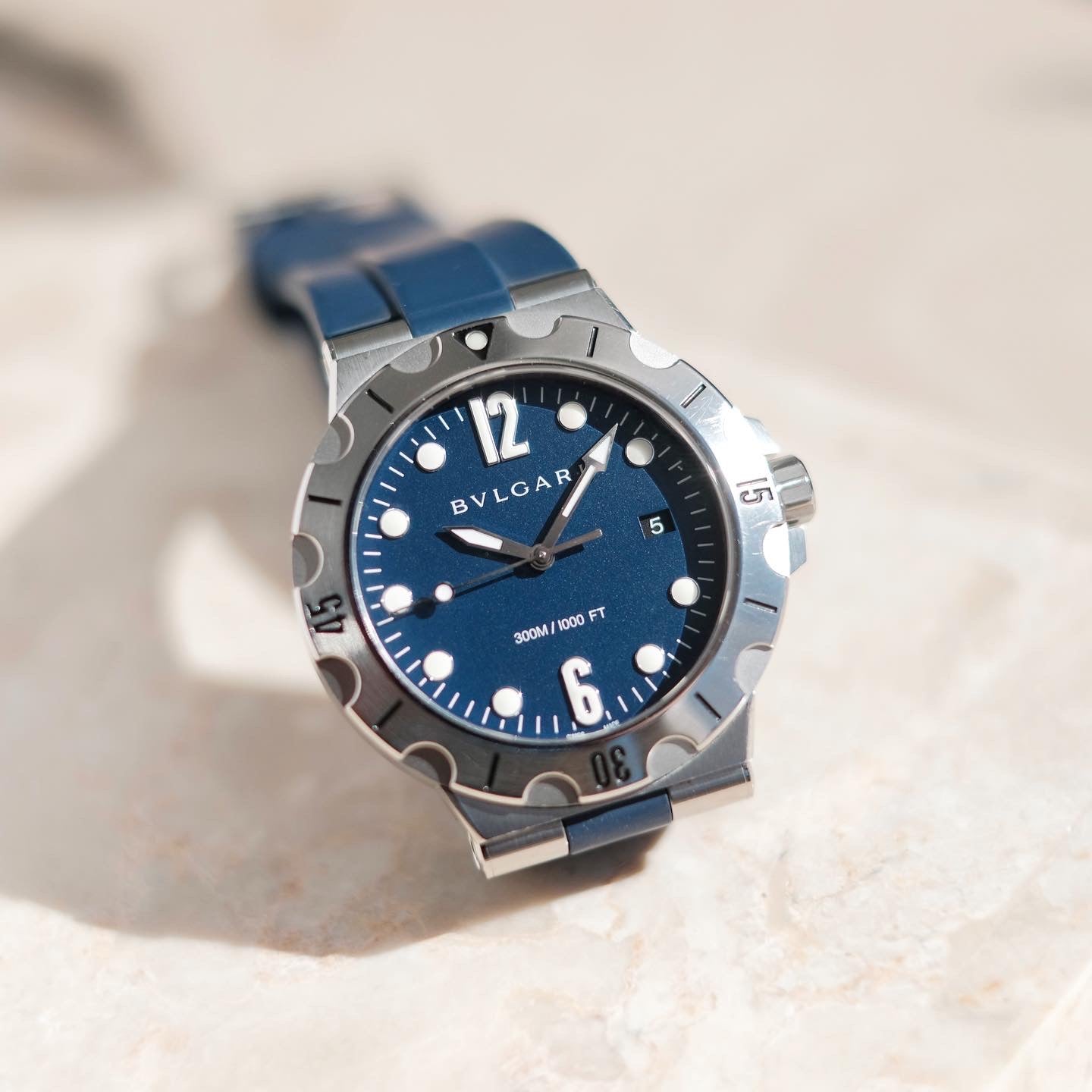 2018 Diagono Scuba Blue, Ref DP 41 S SD - Box & Papers.