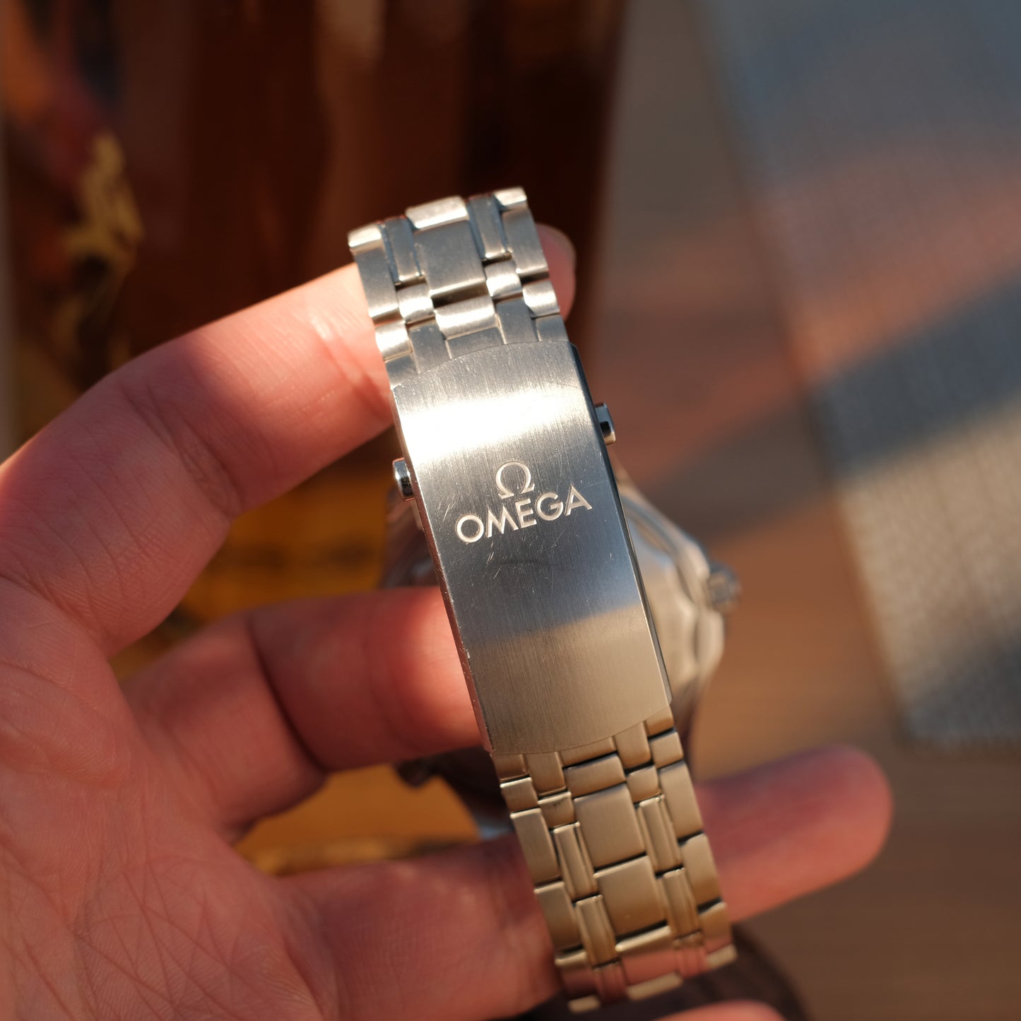 2019 Seamaster Professional Ceramic Blue on Bracelet, Box & Papers.