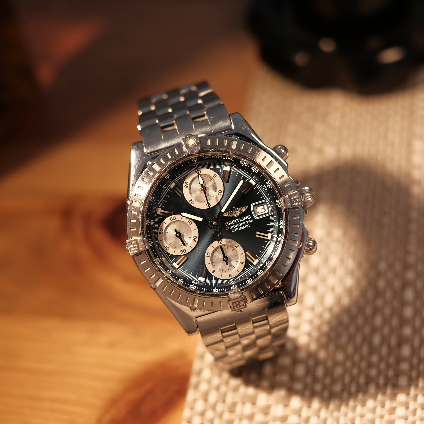 Circa 2000’s Chronomat 39 Blue, Ref A13352.