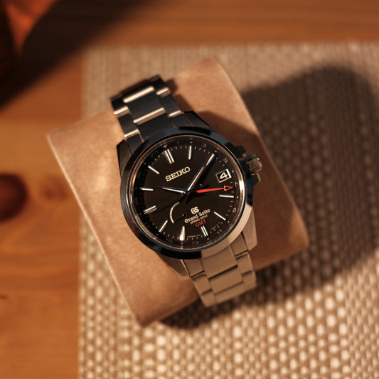 2017 Spring Drive Gmt Ref SBGE013, Box & Papers.