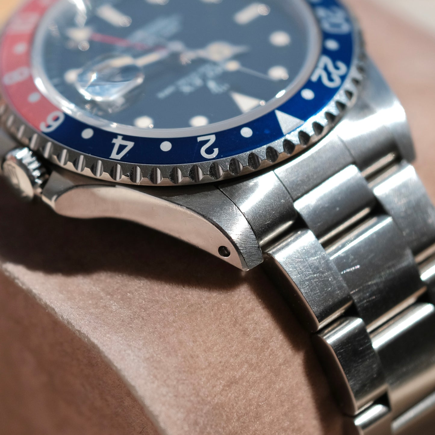 1995 Gmt-Master 16700 Pink Flamingo Creamy Patina, Watch Only.