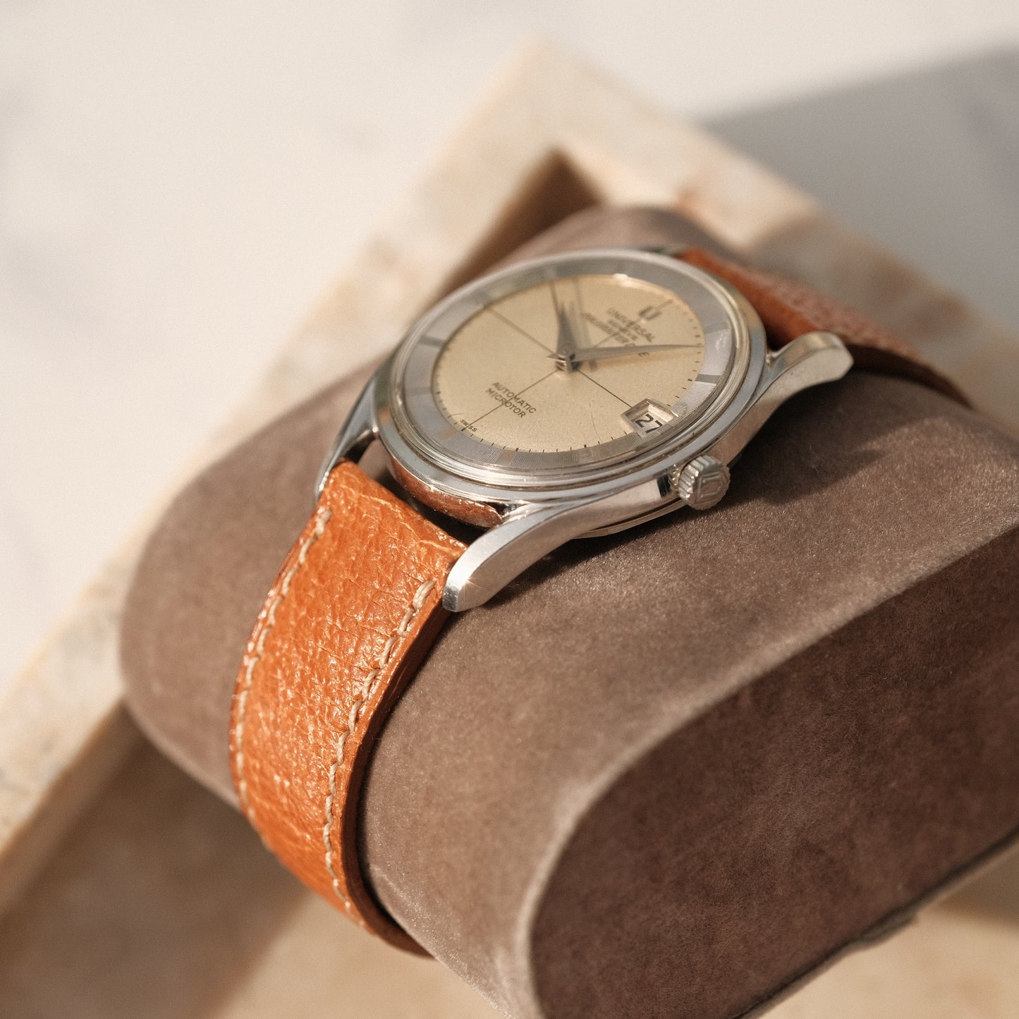 c1959-62’ Polerouter Micro-rotor Cream Dial 204610-3