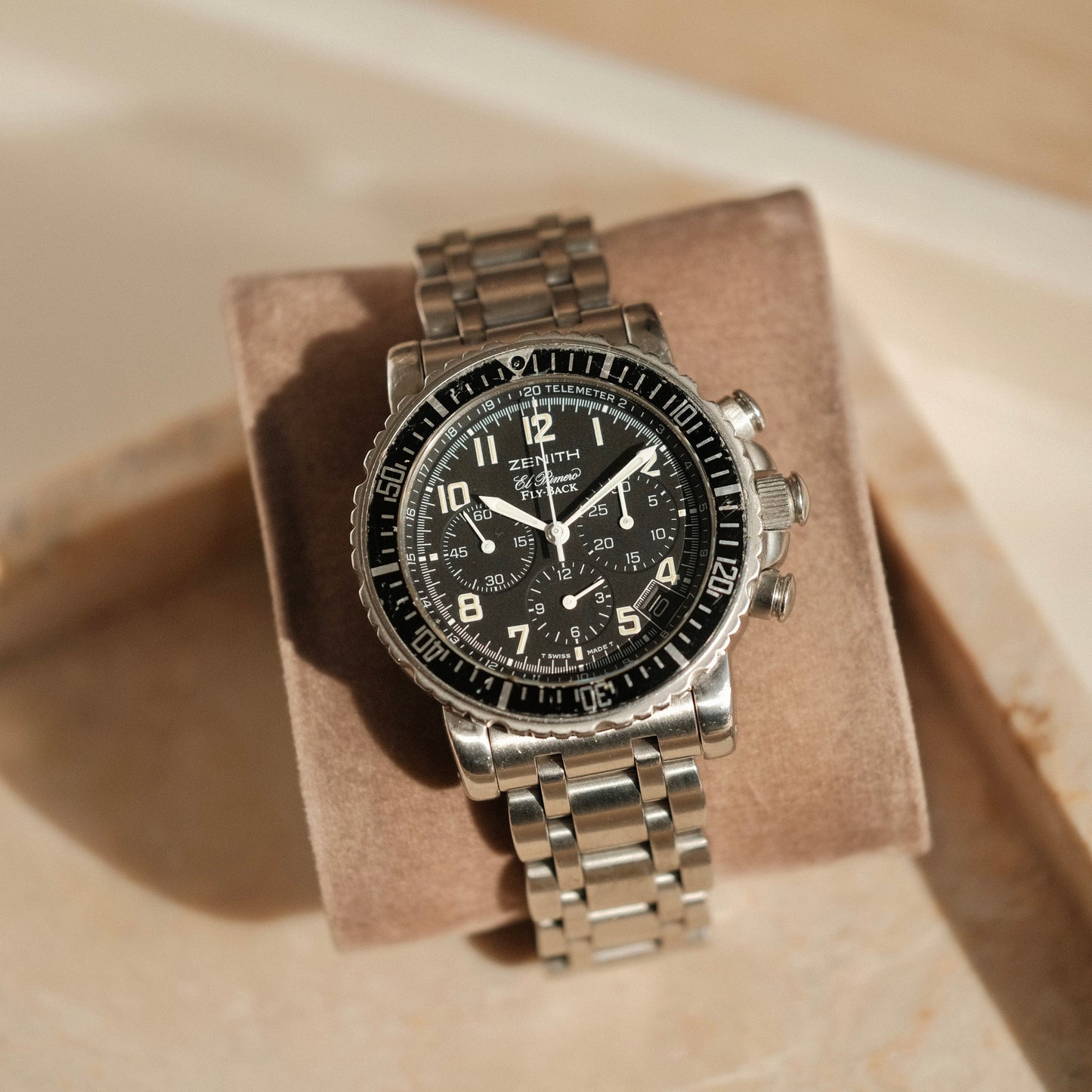 1999 Zenith El Primero Flyback Rainbow Chronograph, Full set!