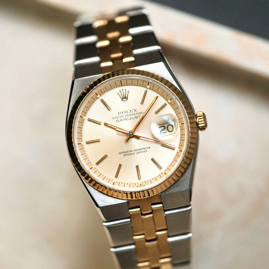 1976 Datejust 1630 pre-Oysterquartz; Extremely rare reference with RSC card.